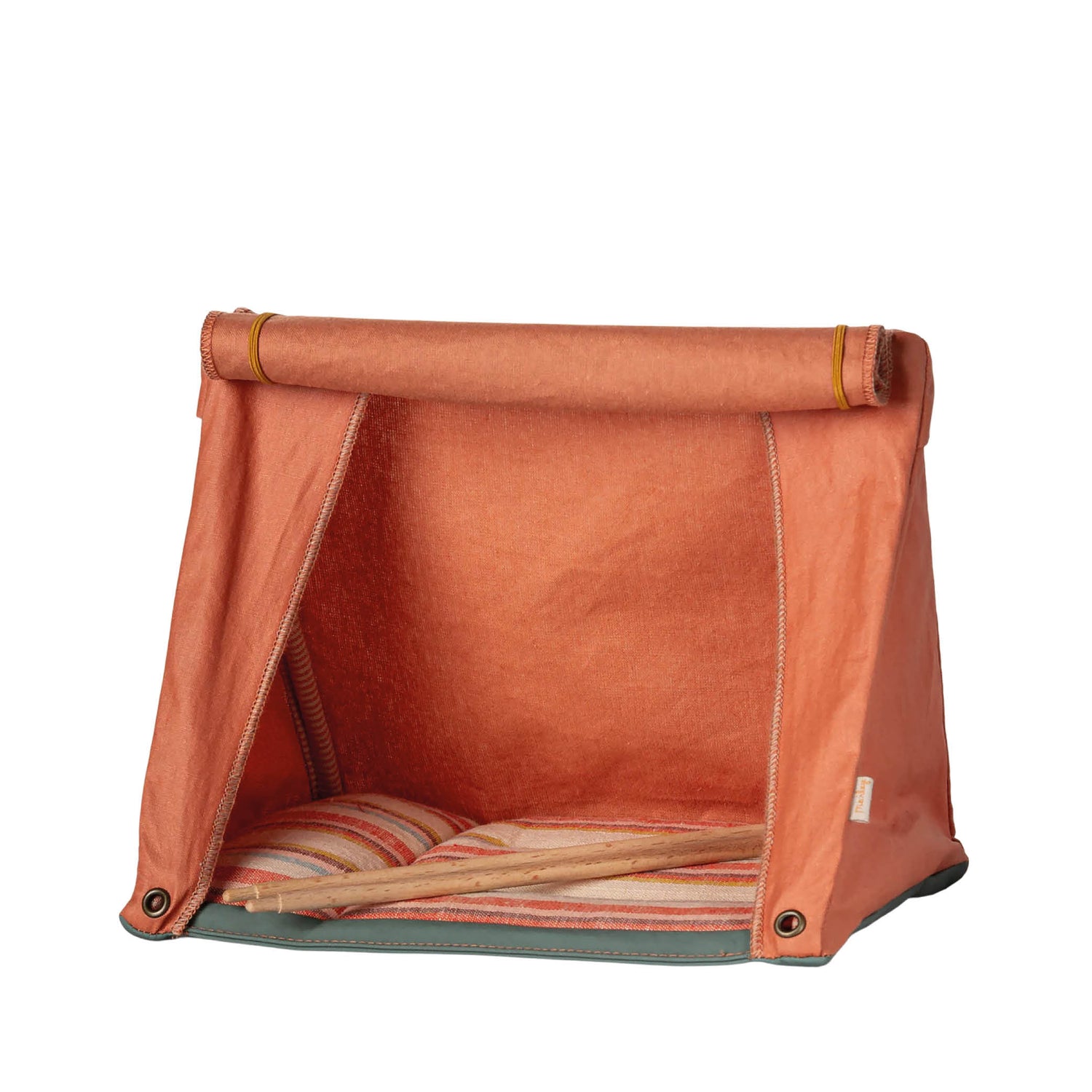 Happy Camper Mouse Tent in orange