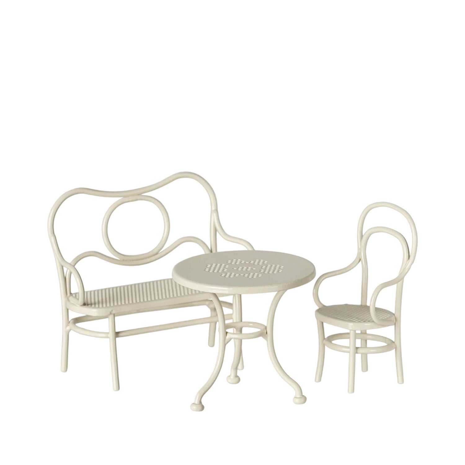 Mice Café Set in cream