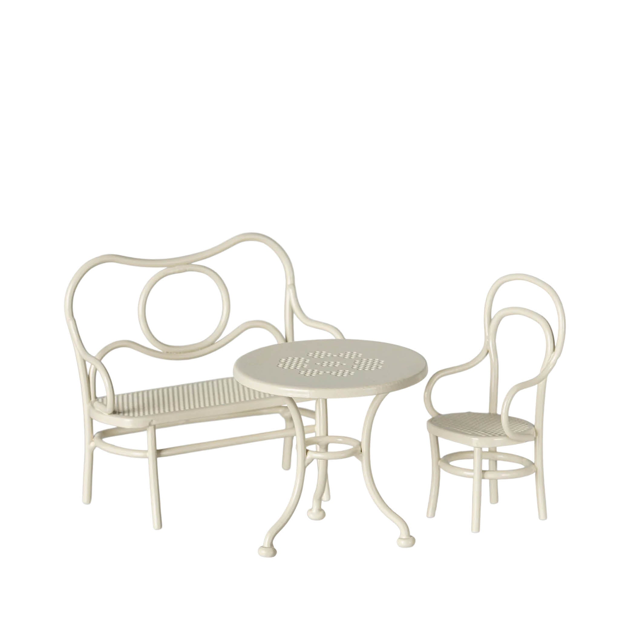 Mice Café Set in cream