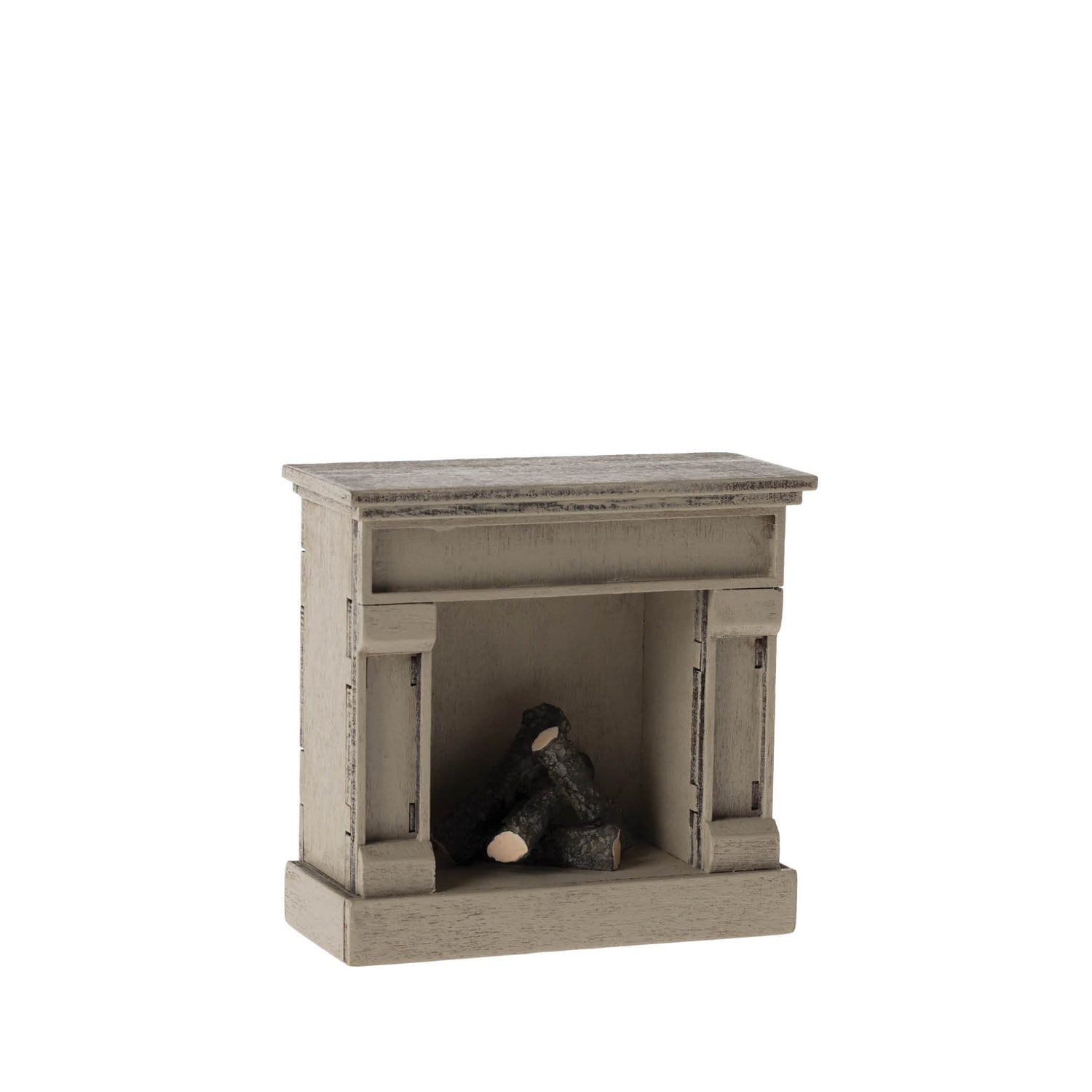Mice Fireplace in off-white