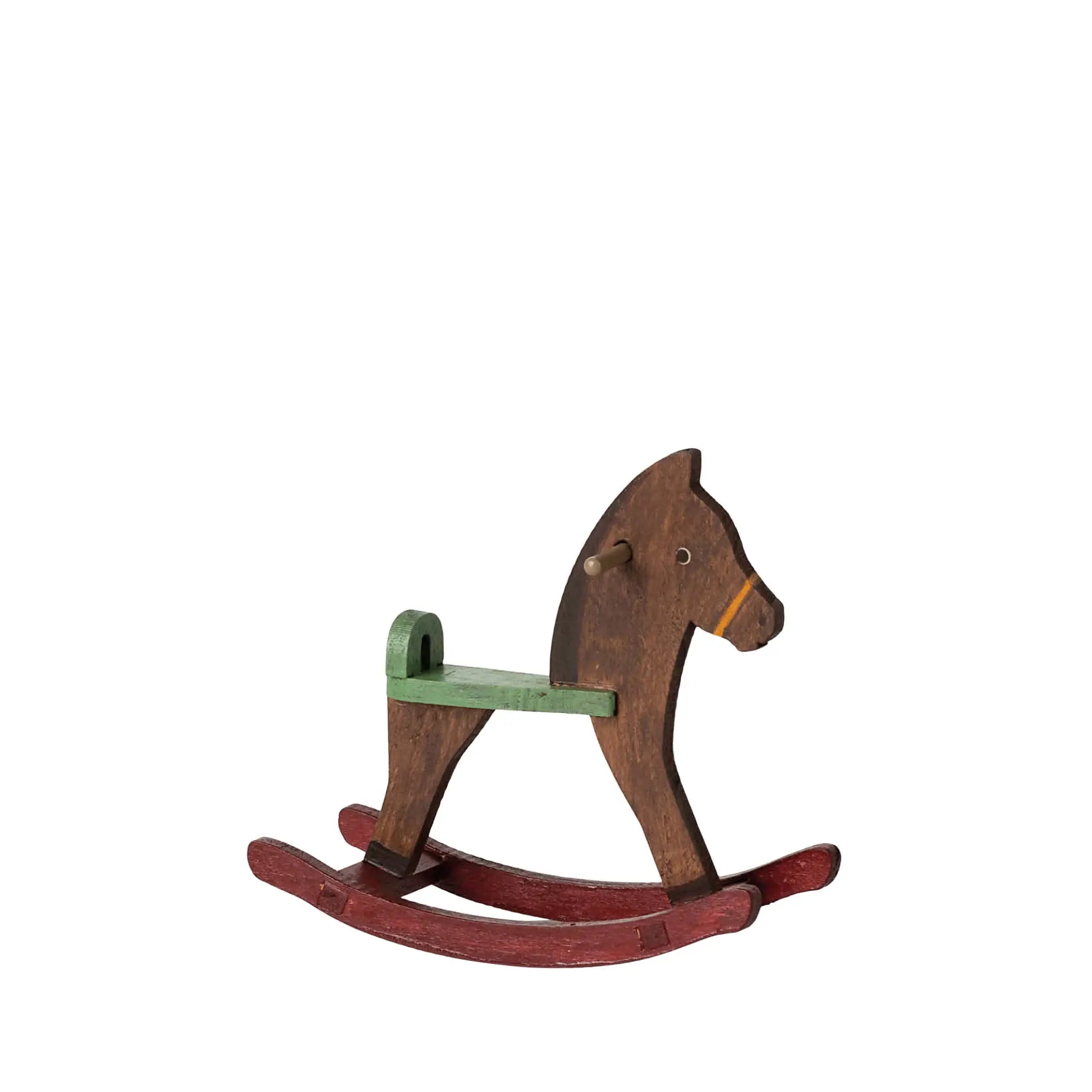 Mäuse Schaukelpferd in braun