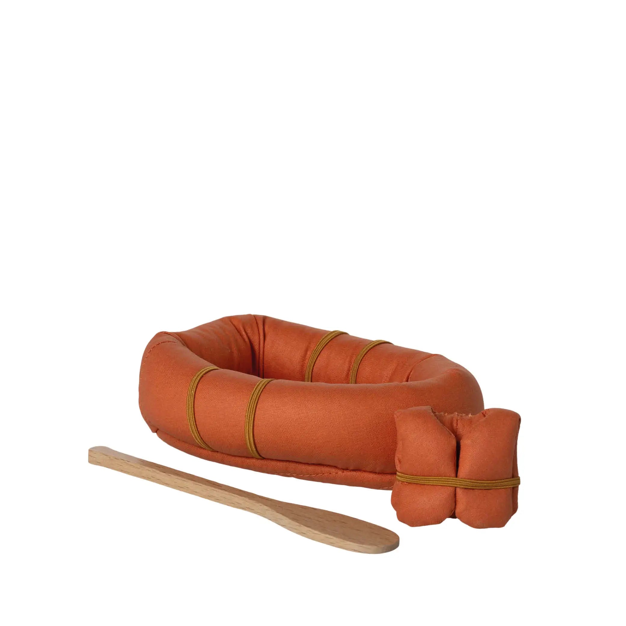 Mäuse Schlauchboot