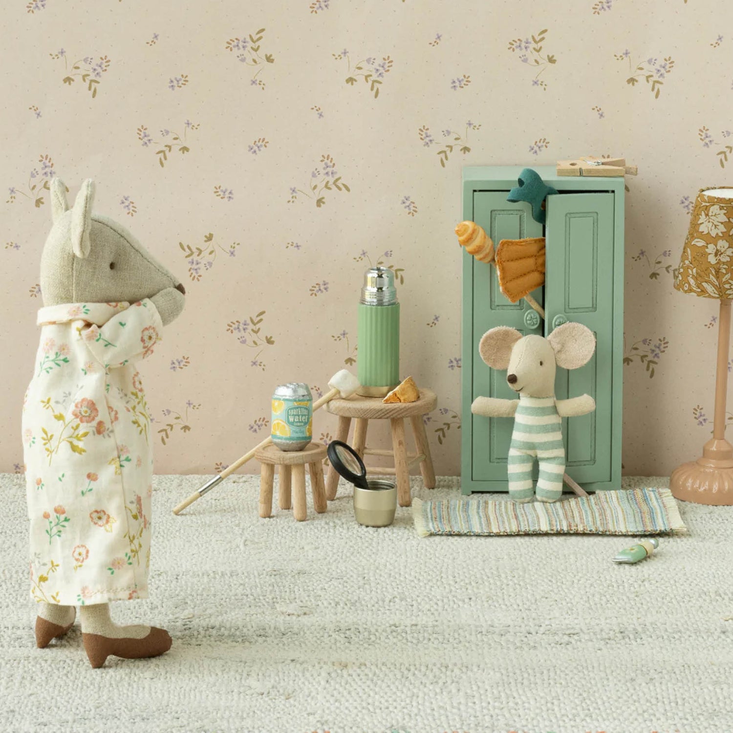Baby Mice Triplets in Matchbox