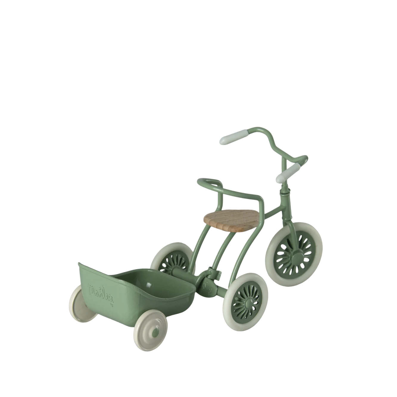 Mäuse Dreirad Anhänger in grün