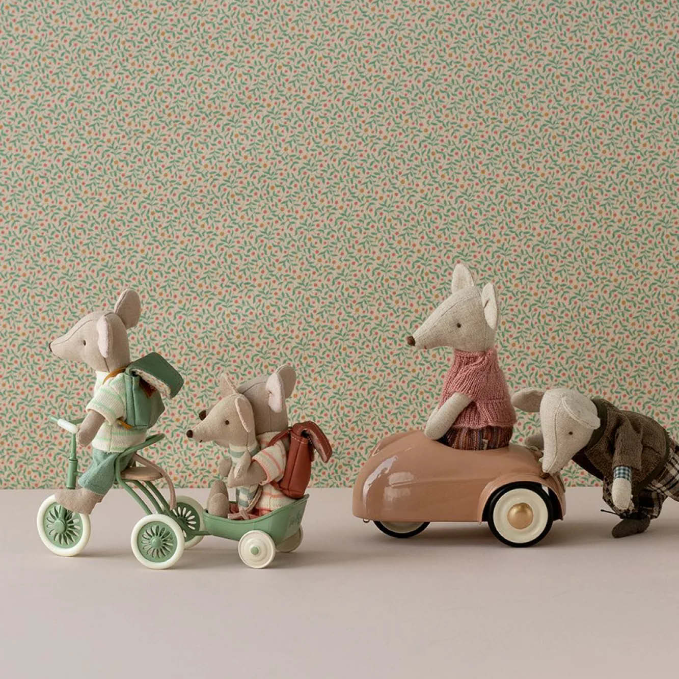 Mice Tricycle in green