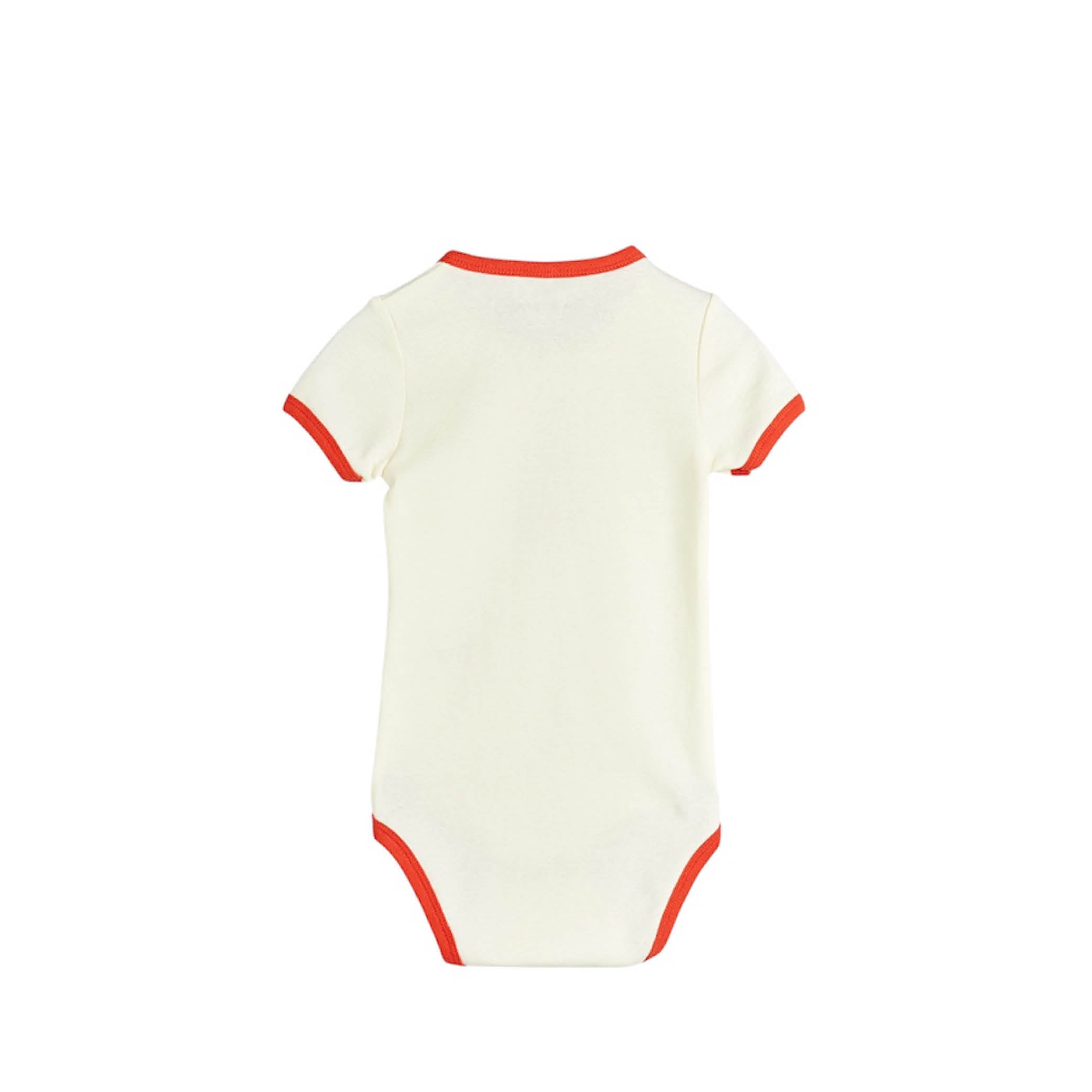 Kurzärmliger Baby Body Marienkäfer