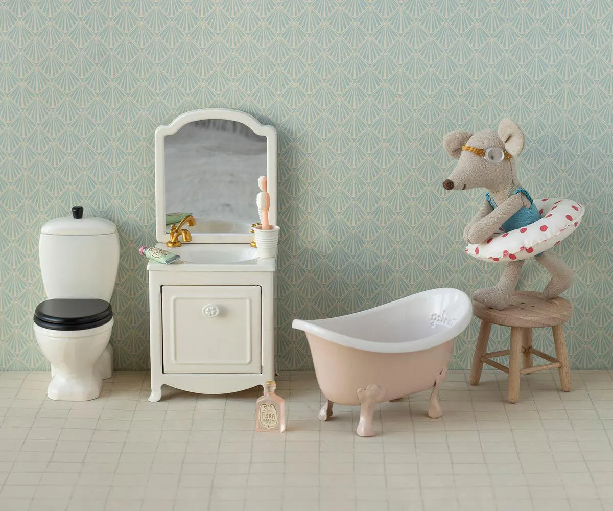 Mouse Bathtub in rose