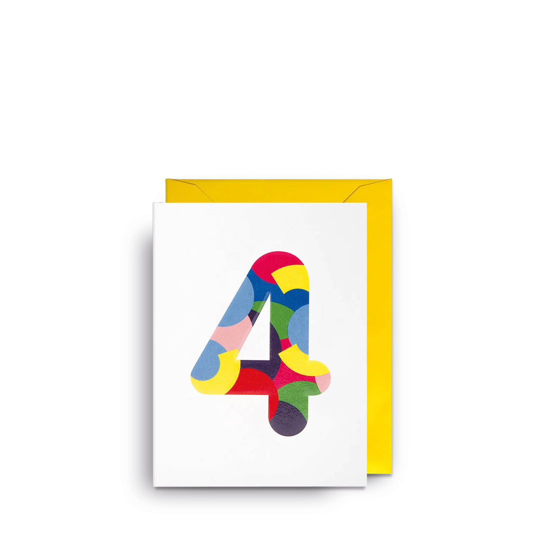 4th Birthday Mini Card
