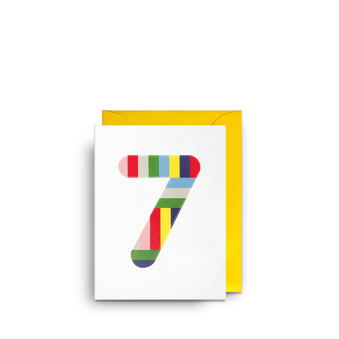 7th Birthday Mini Card