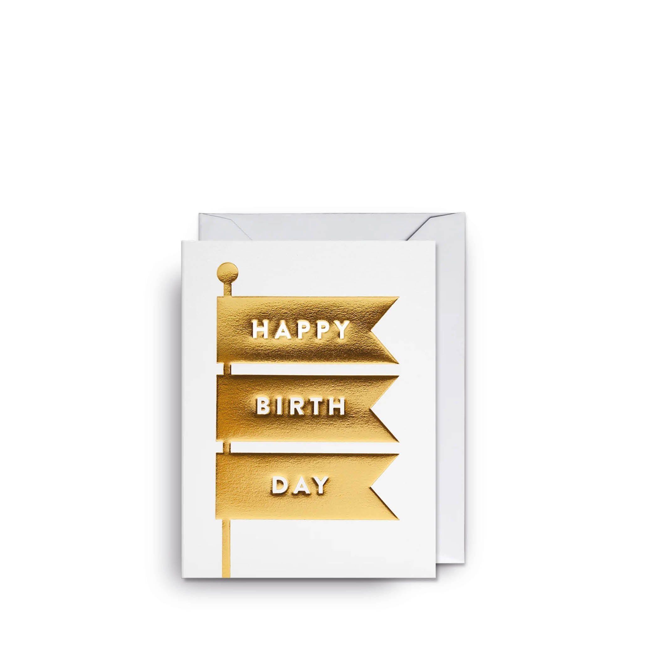 Birthday Flags Mini Karte