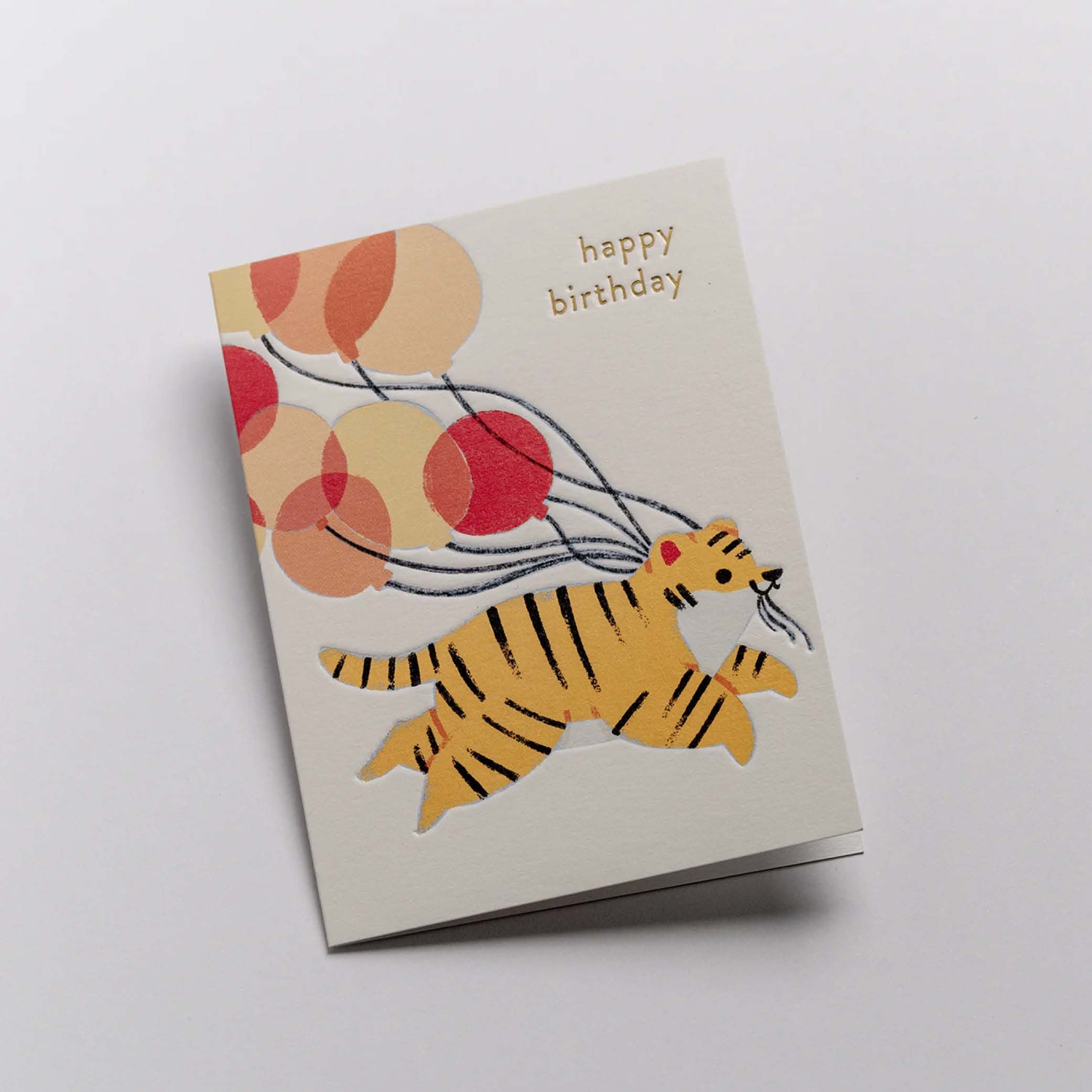 Birthday Tiger Mini Karte