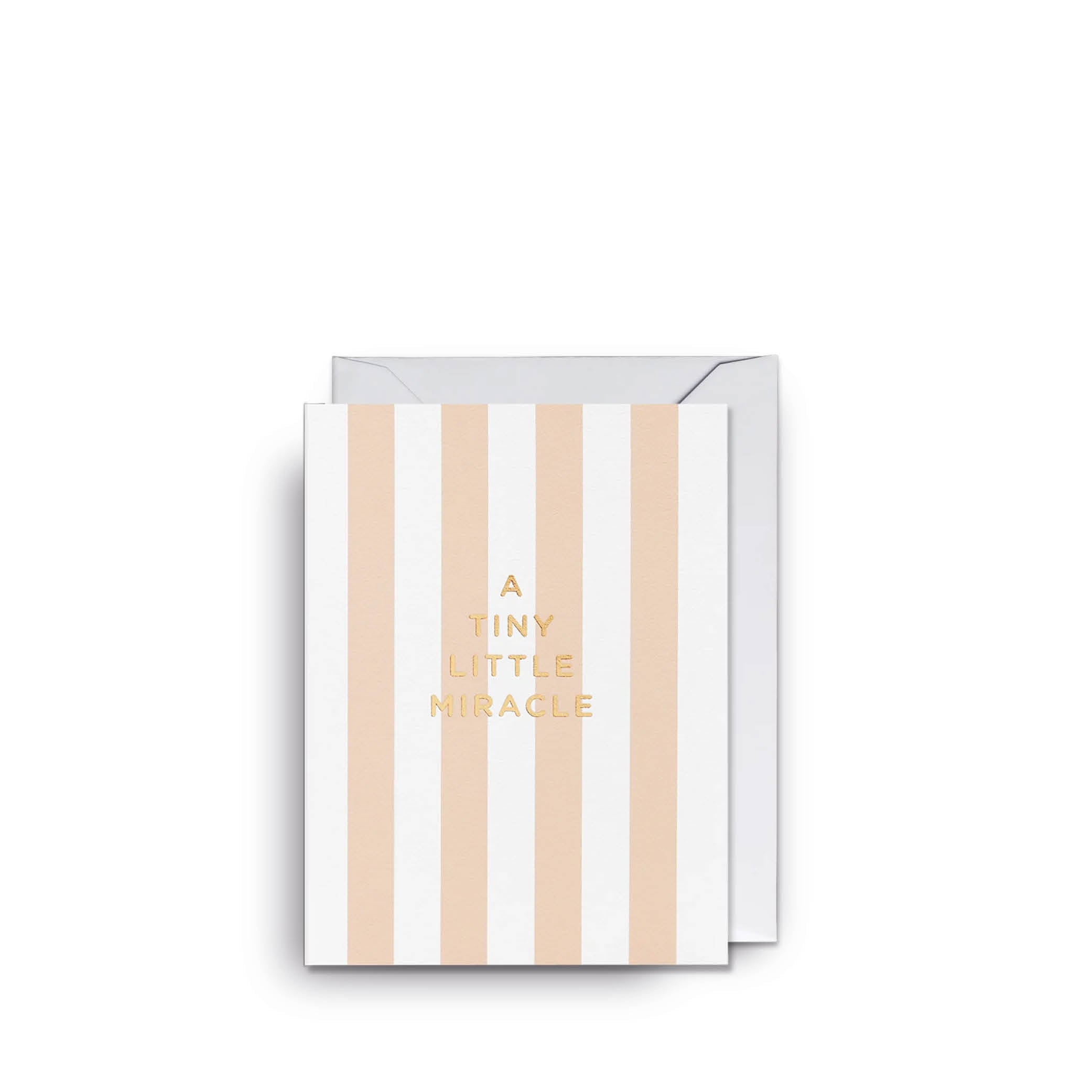 A Tiny Little Miracle Rosa Mini Karte