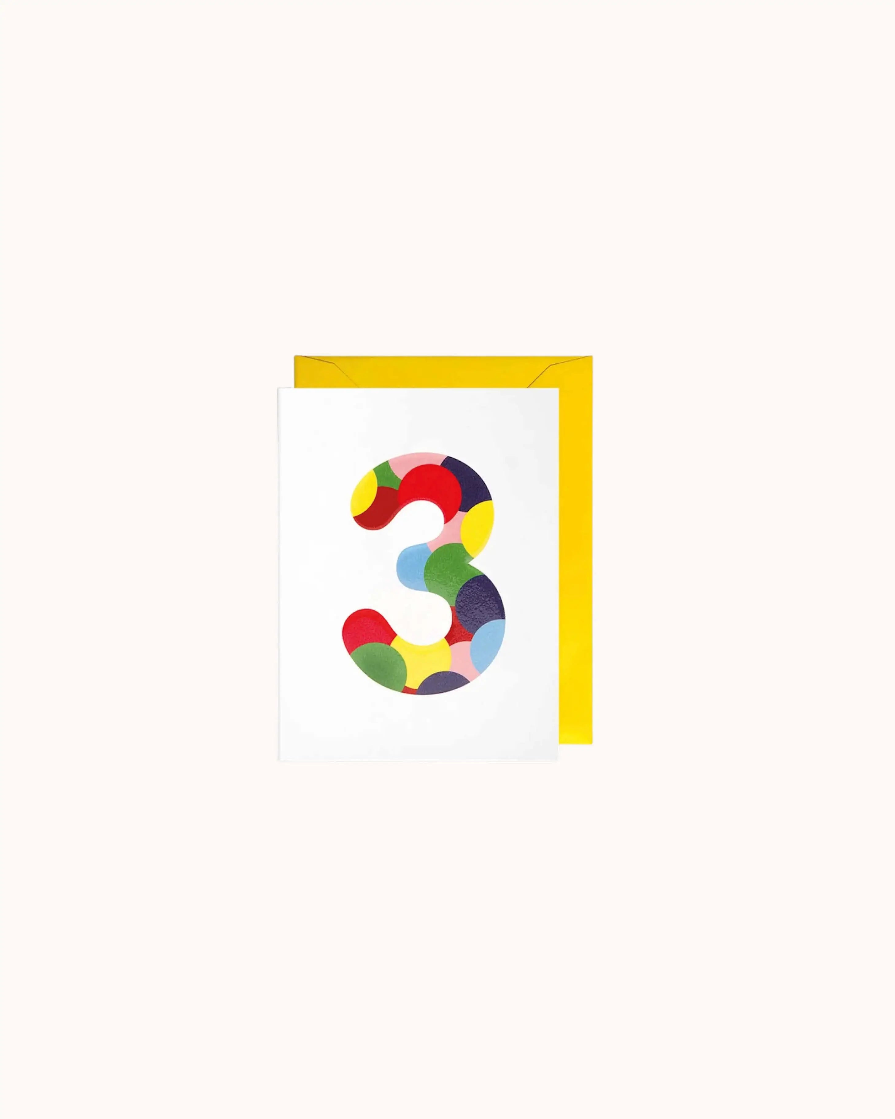 3. Geburtstag Mini Karte