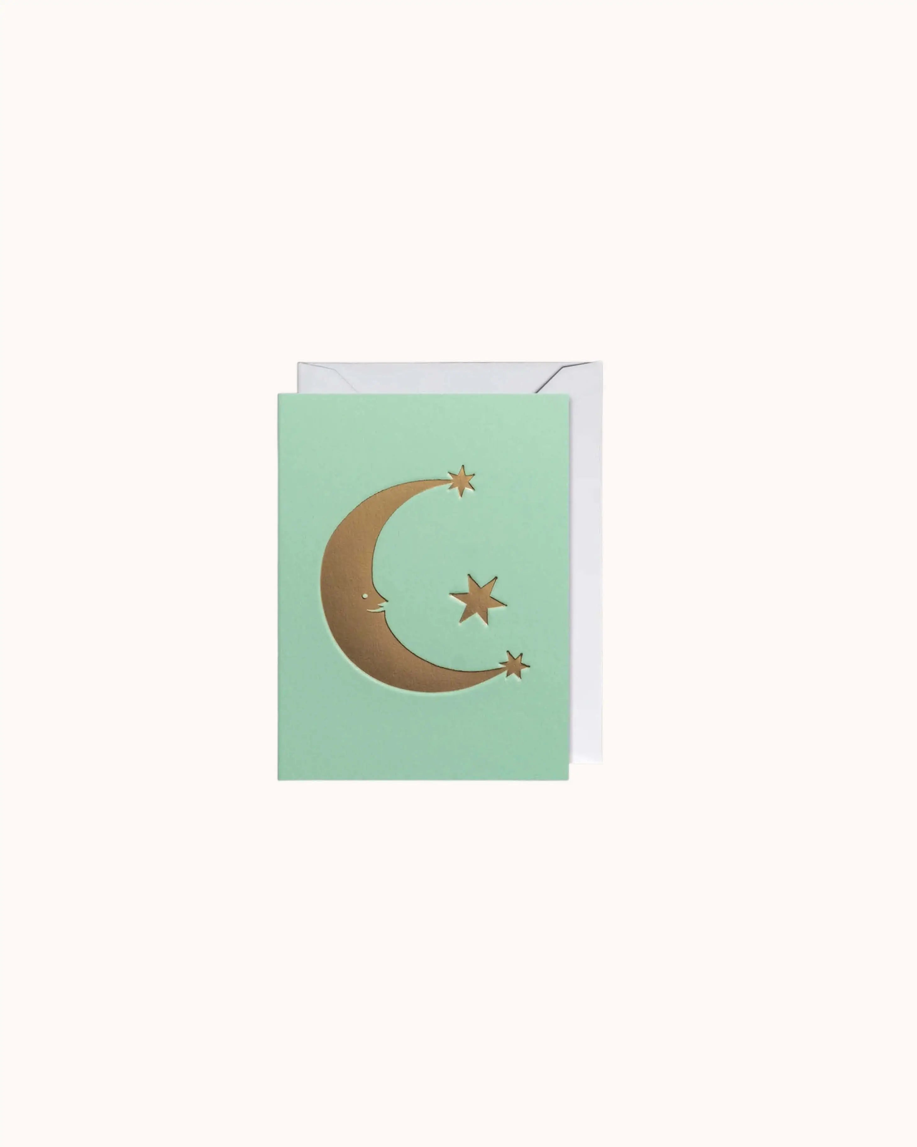 Mond & Sterne Mini Karte