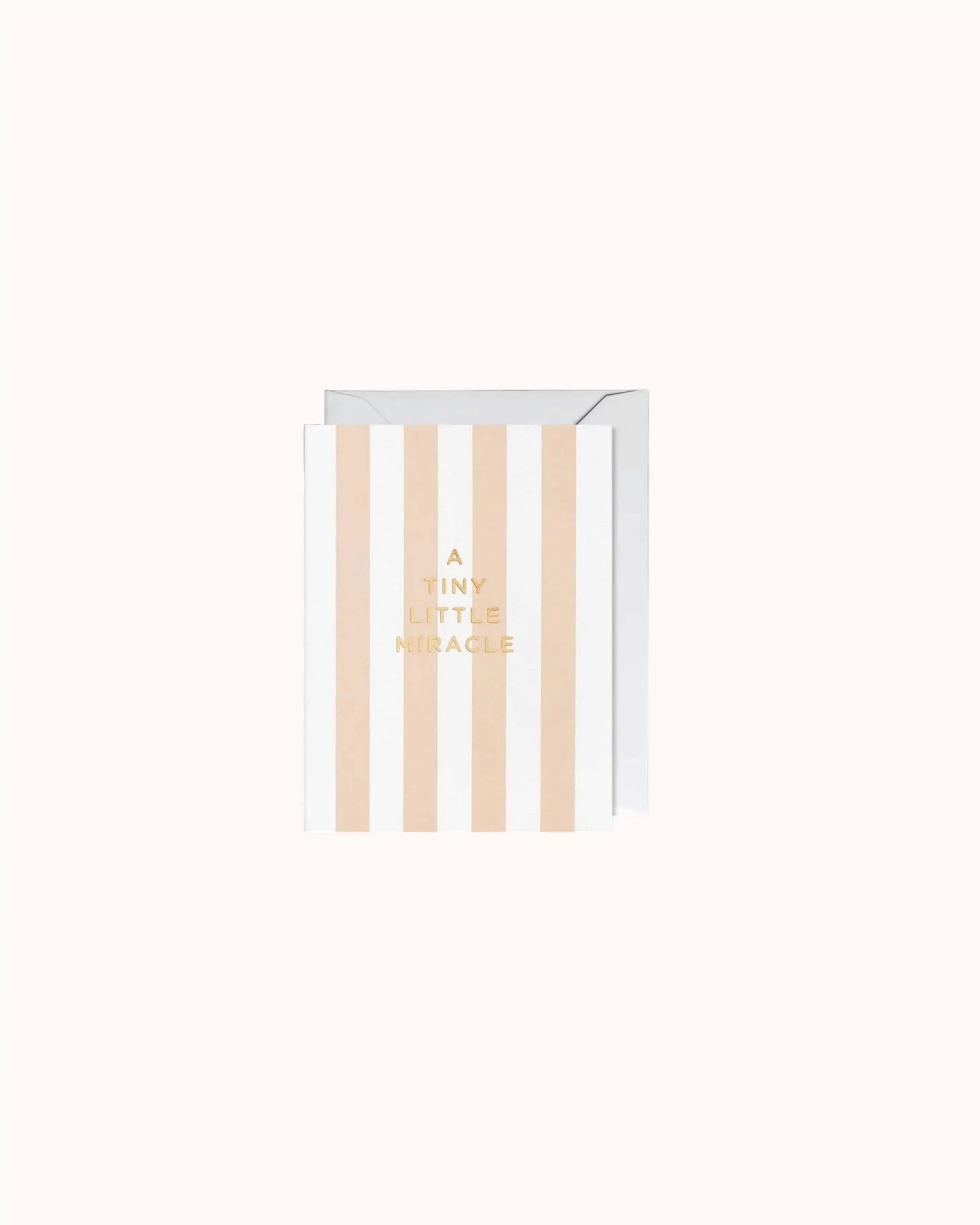 A Tiny Little Miracle Rosa Mini Karte