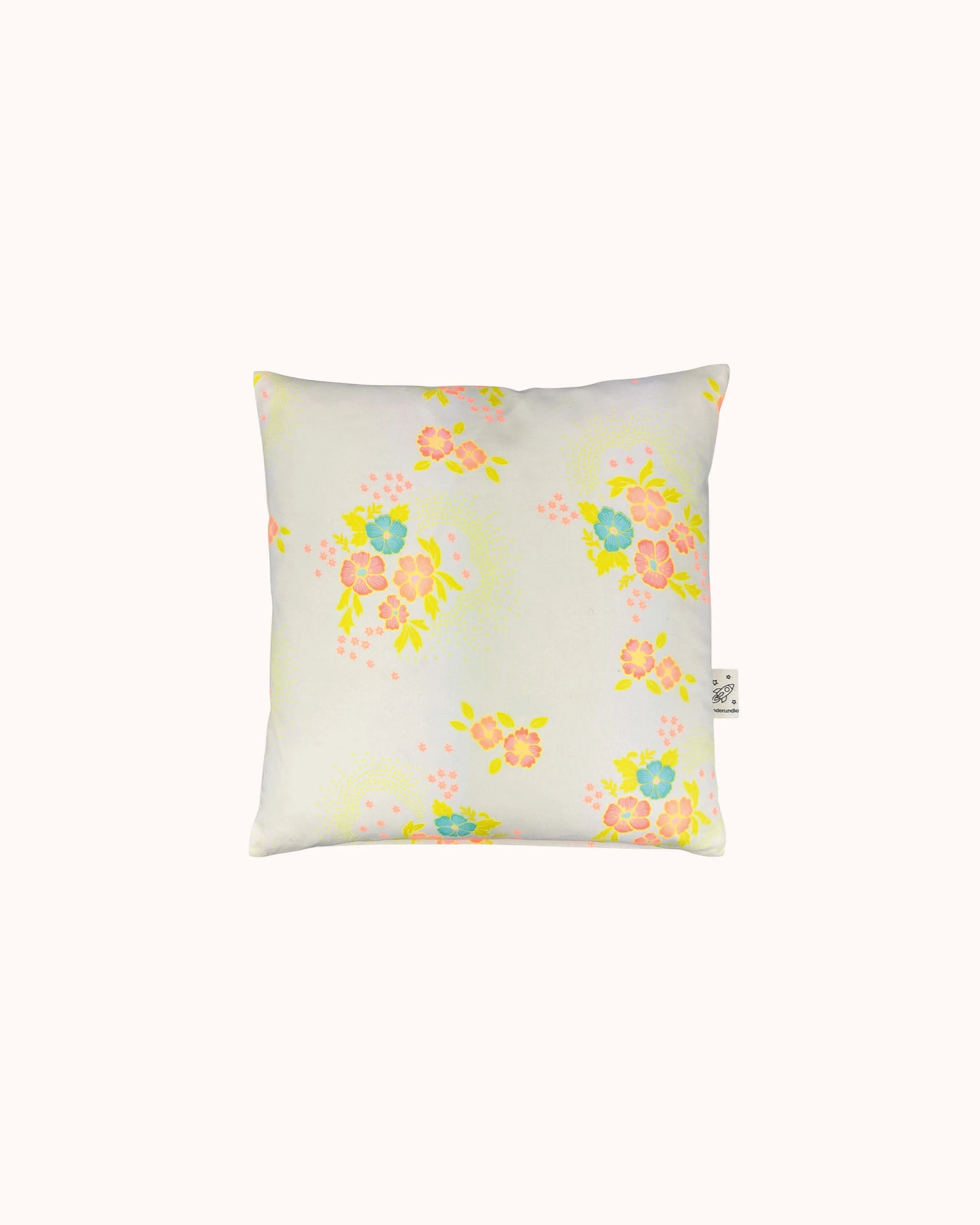 Mini Kissen in Folksy Gelb