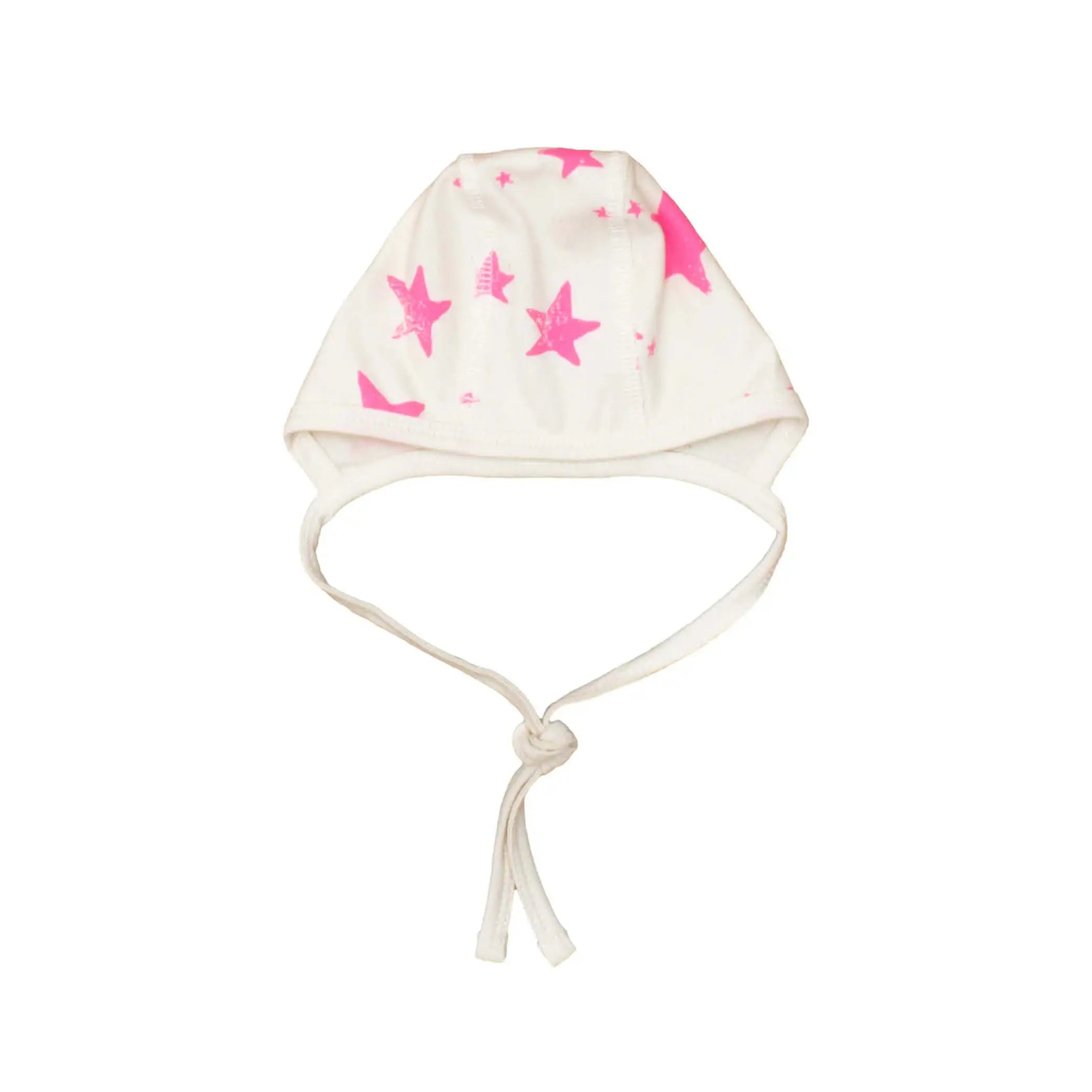 Baby Hat Pink Stars