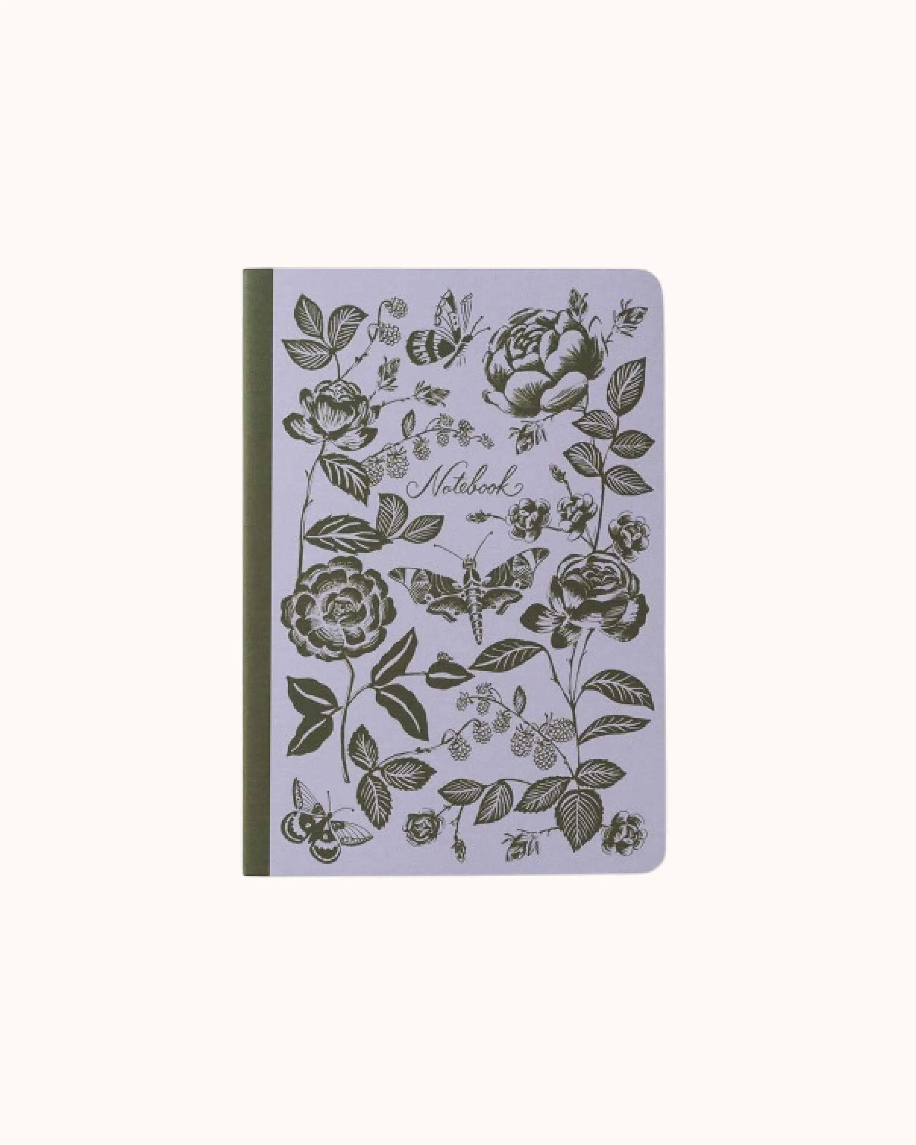 Geheftete Notizbücher English Rose – 3er Set