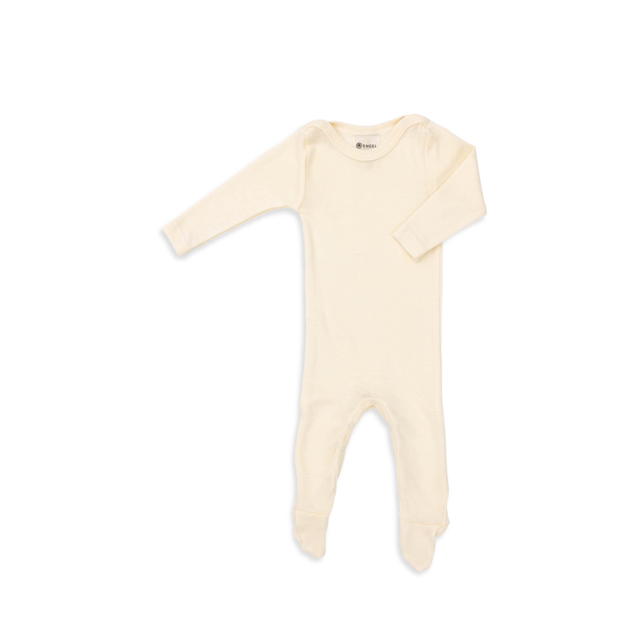 Onesie natur aus Wolle Seide von Engel Natur
