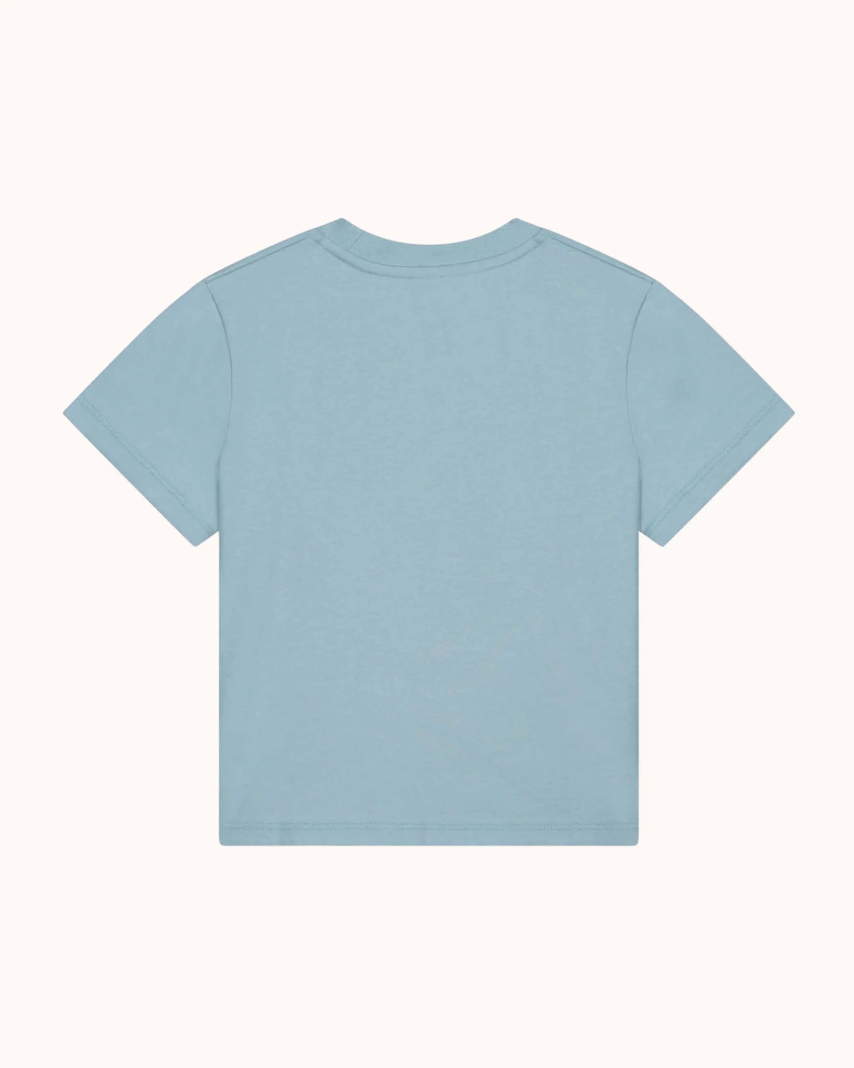 Short-sleeved oversized T-Shirt in sky