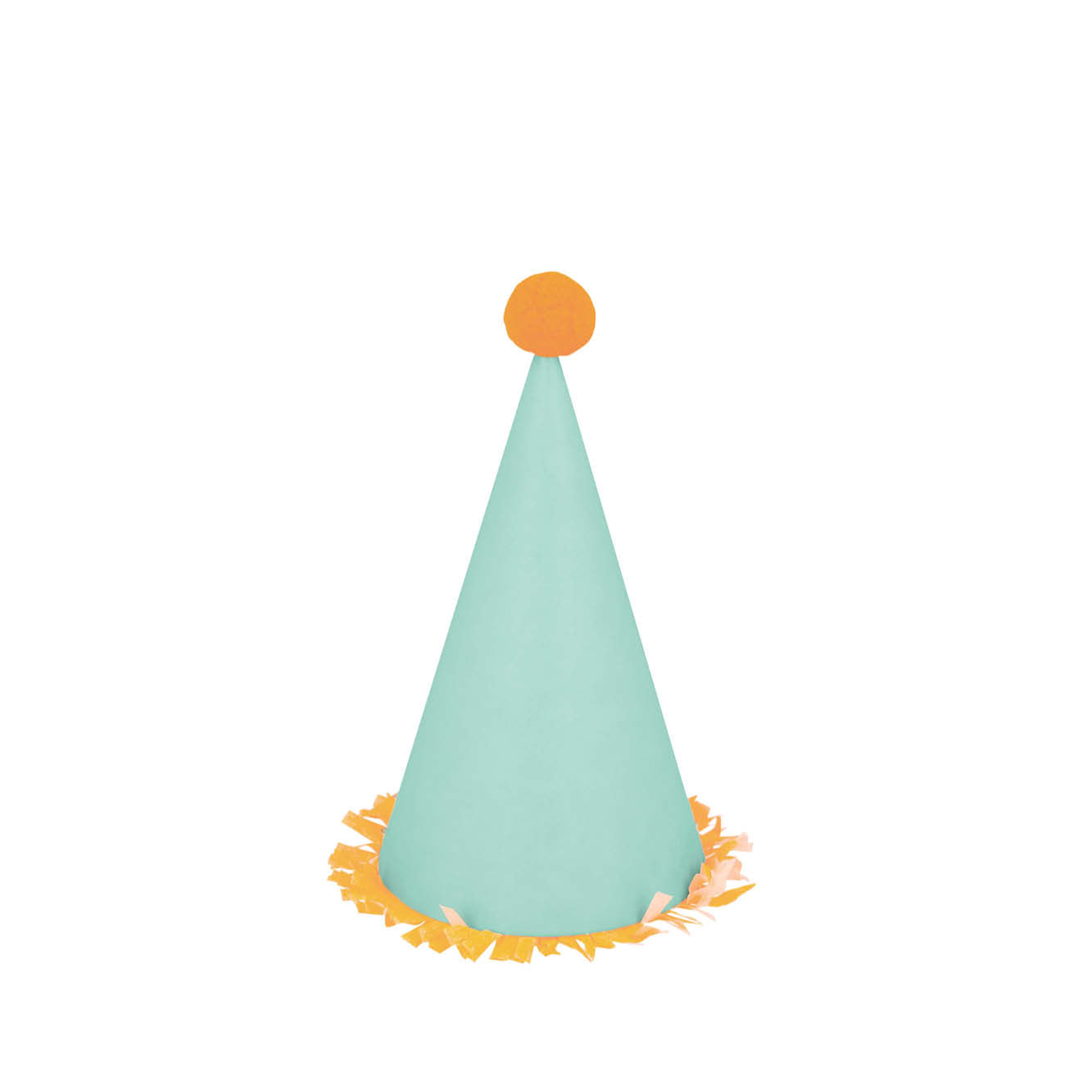 Set of 8, Party Hats with PomPoms