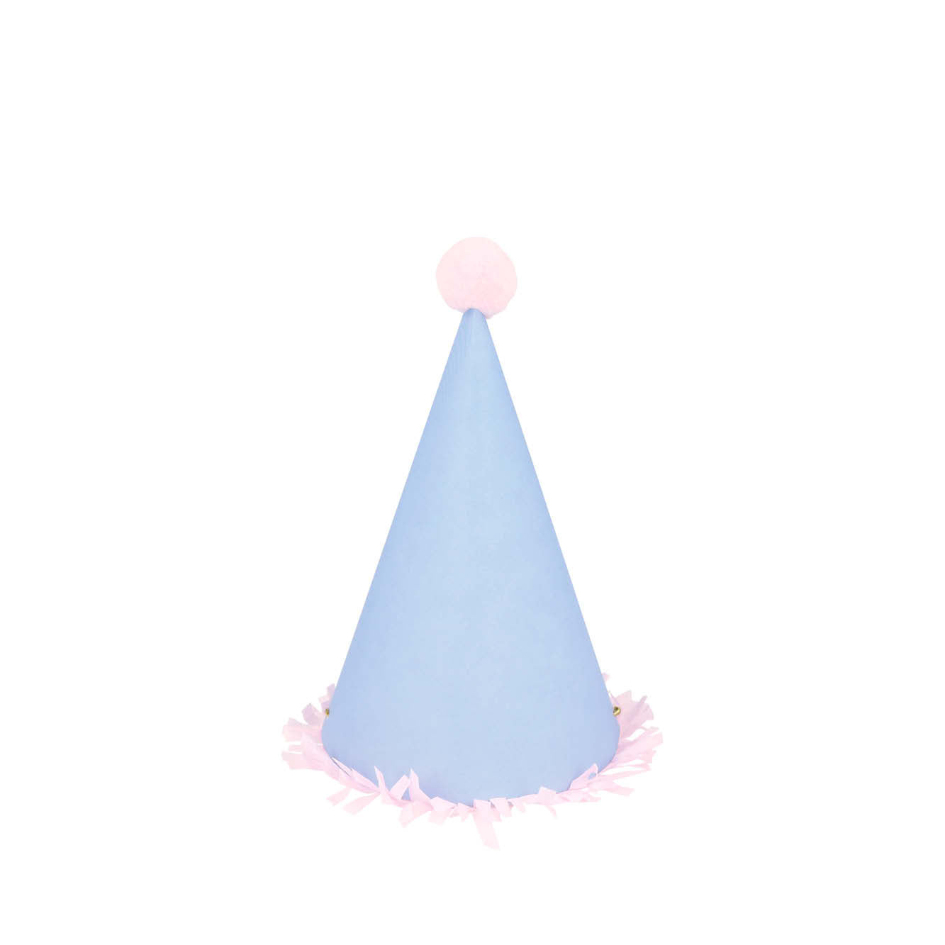 Set of 8, Party Hats with PomPoms