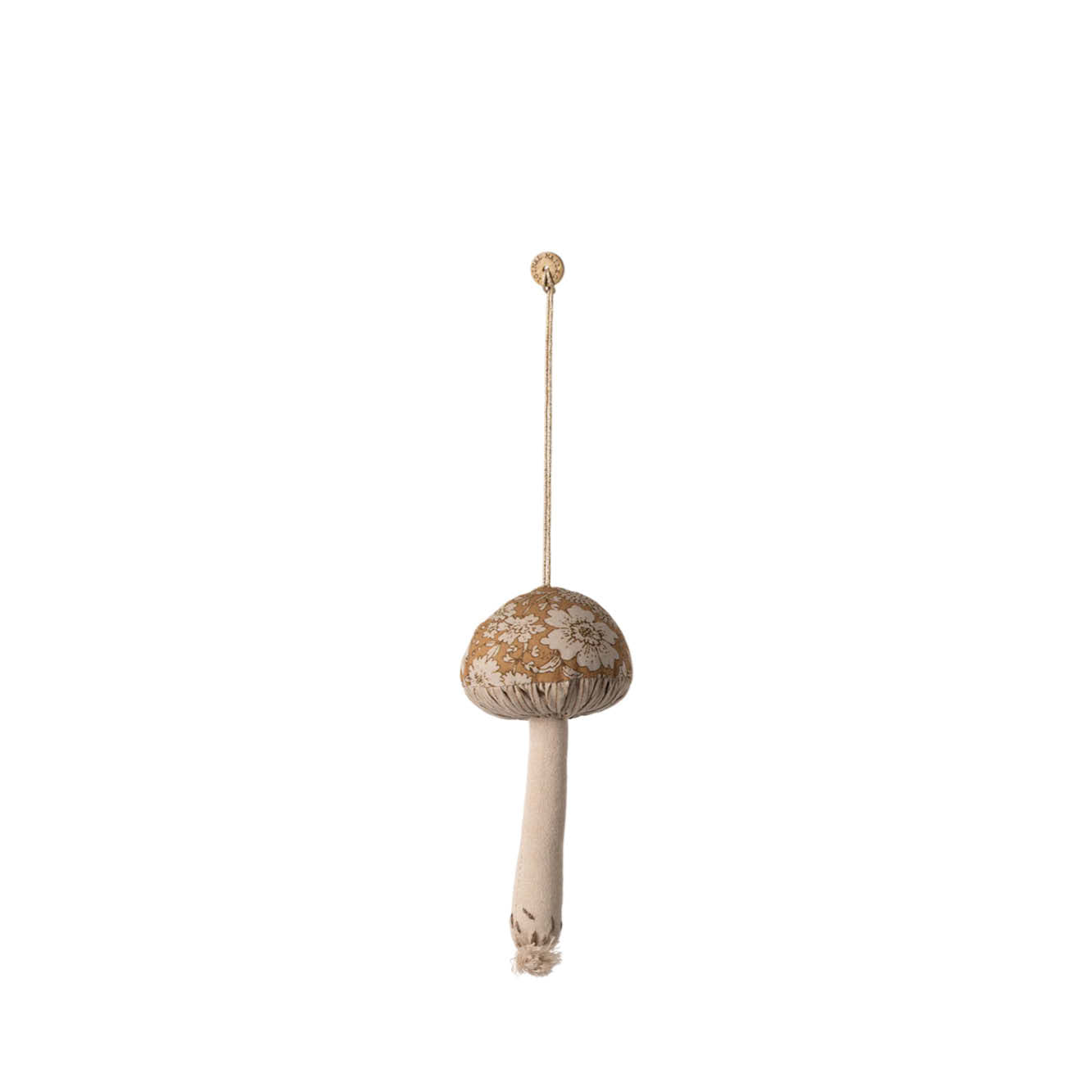 Pilz Ornament gelbe Blüte