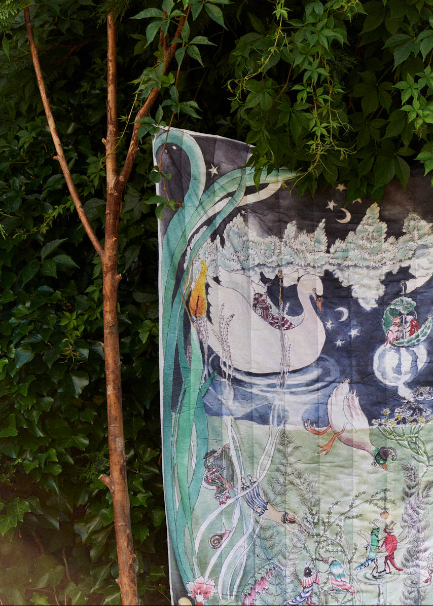 Wendbare Steppdecke The Pond Dance