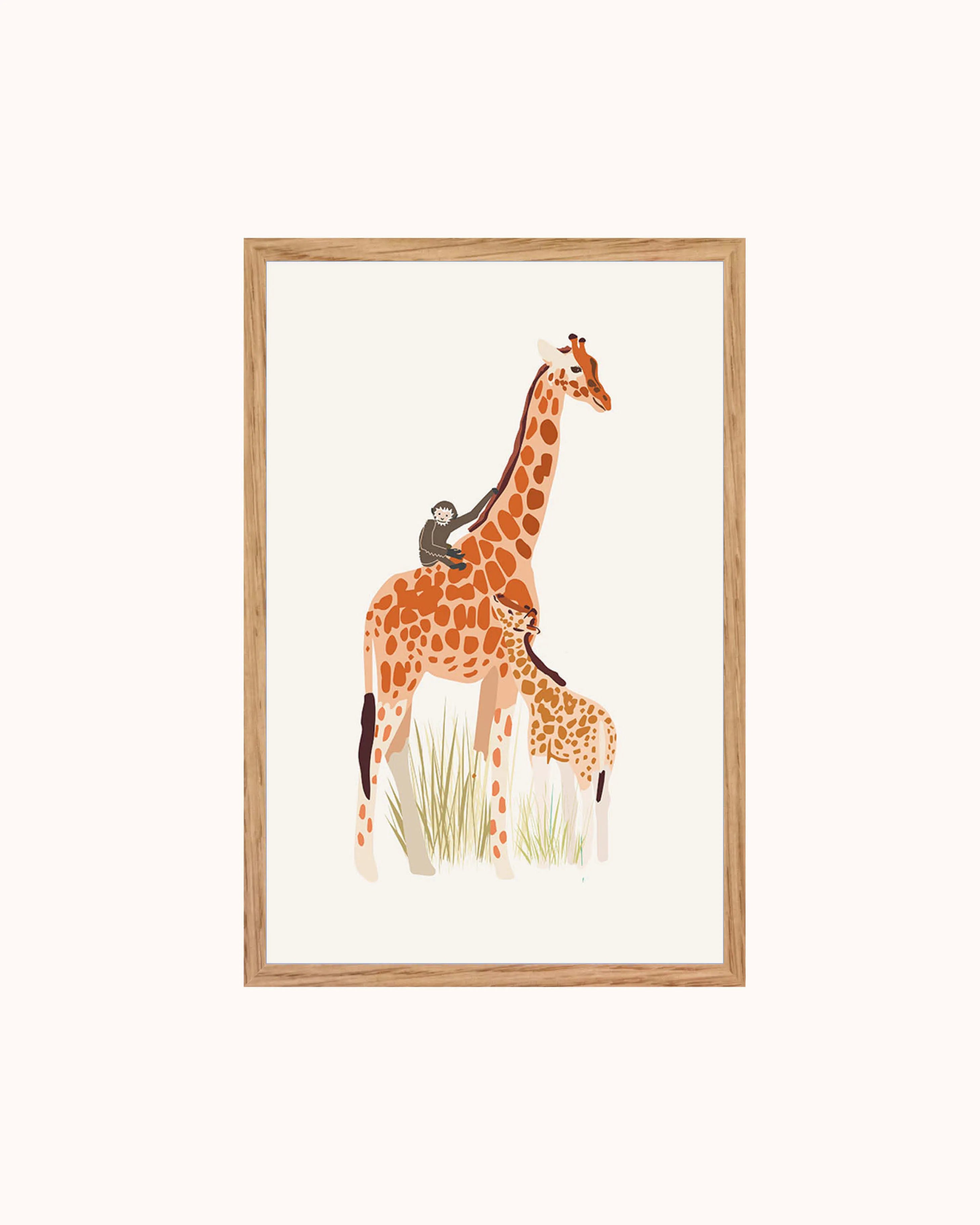 Poster Giraffen