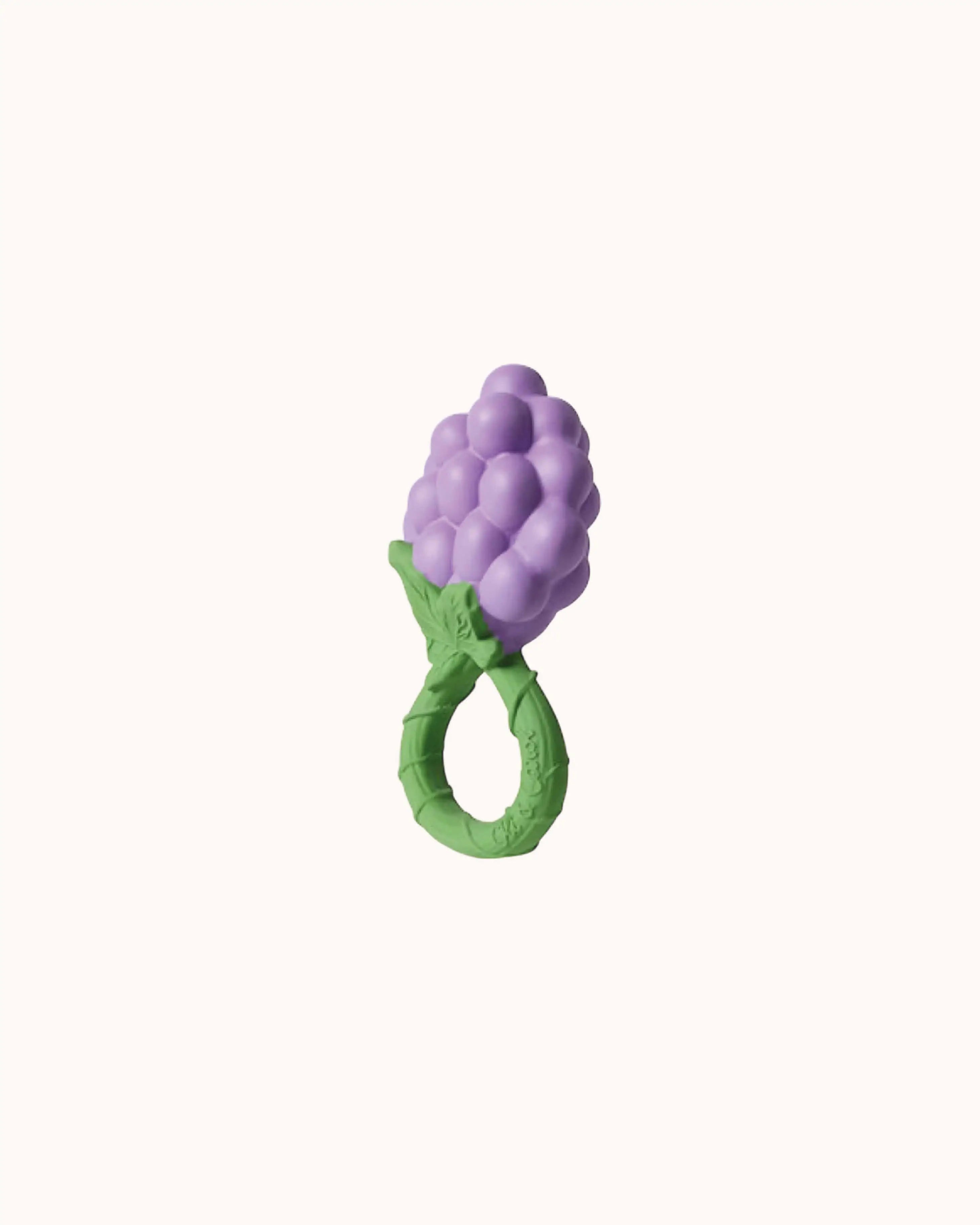 Teether and Rattle Grape