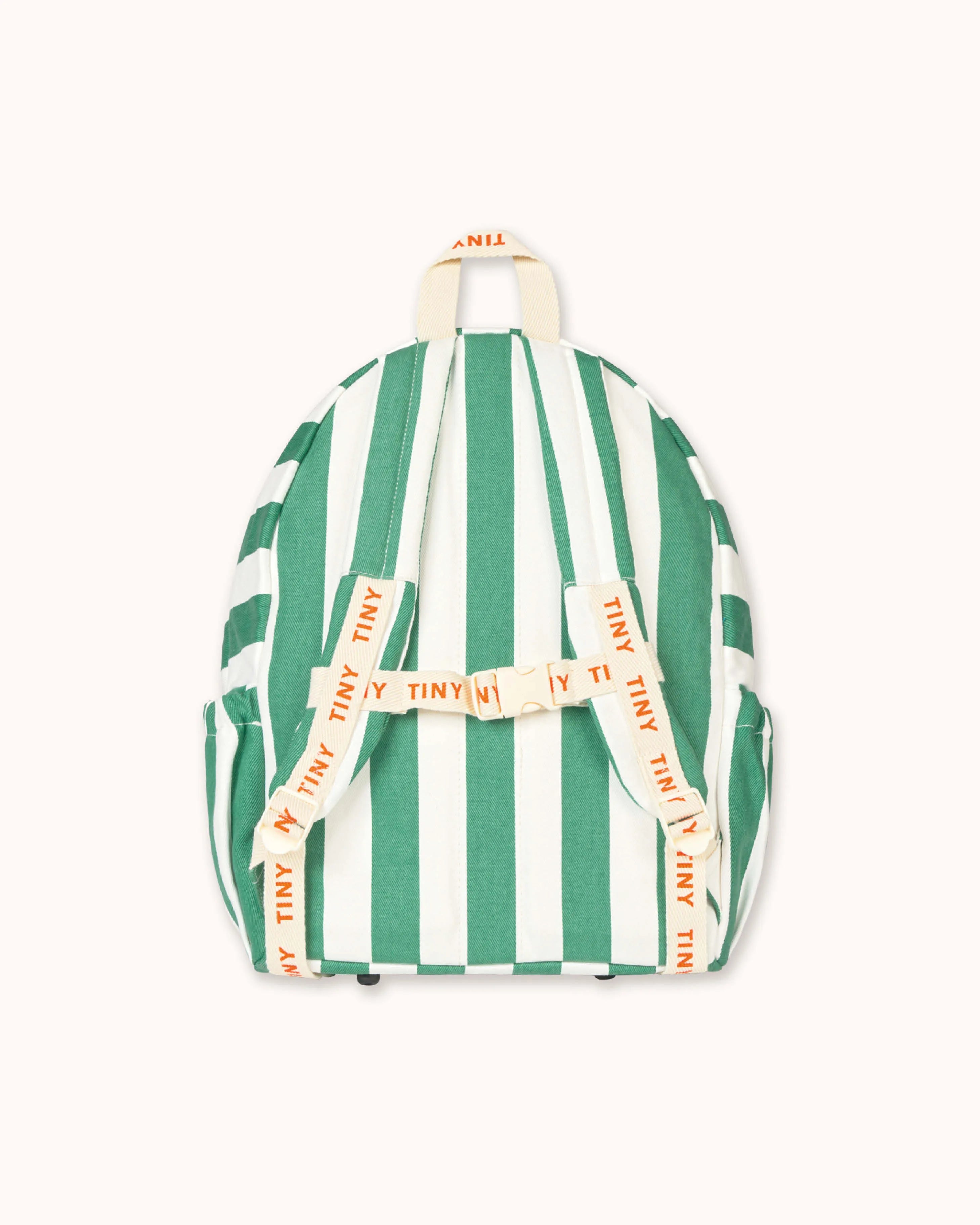 Rucksack in smaragdgrün gestreift