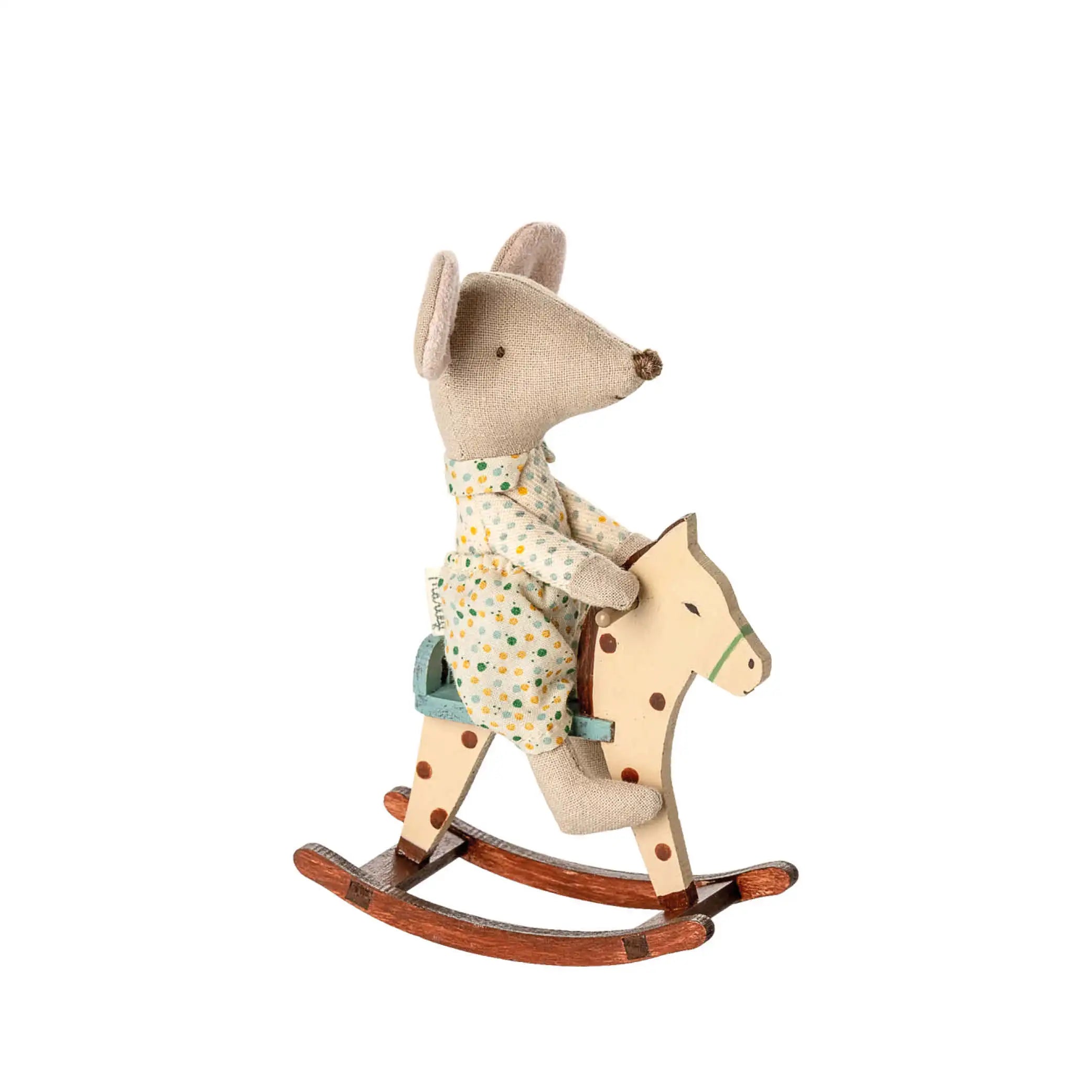 Mäuse Schaukelpferd