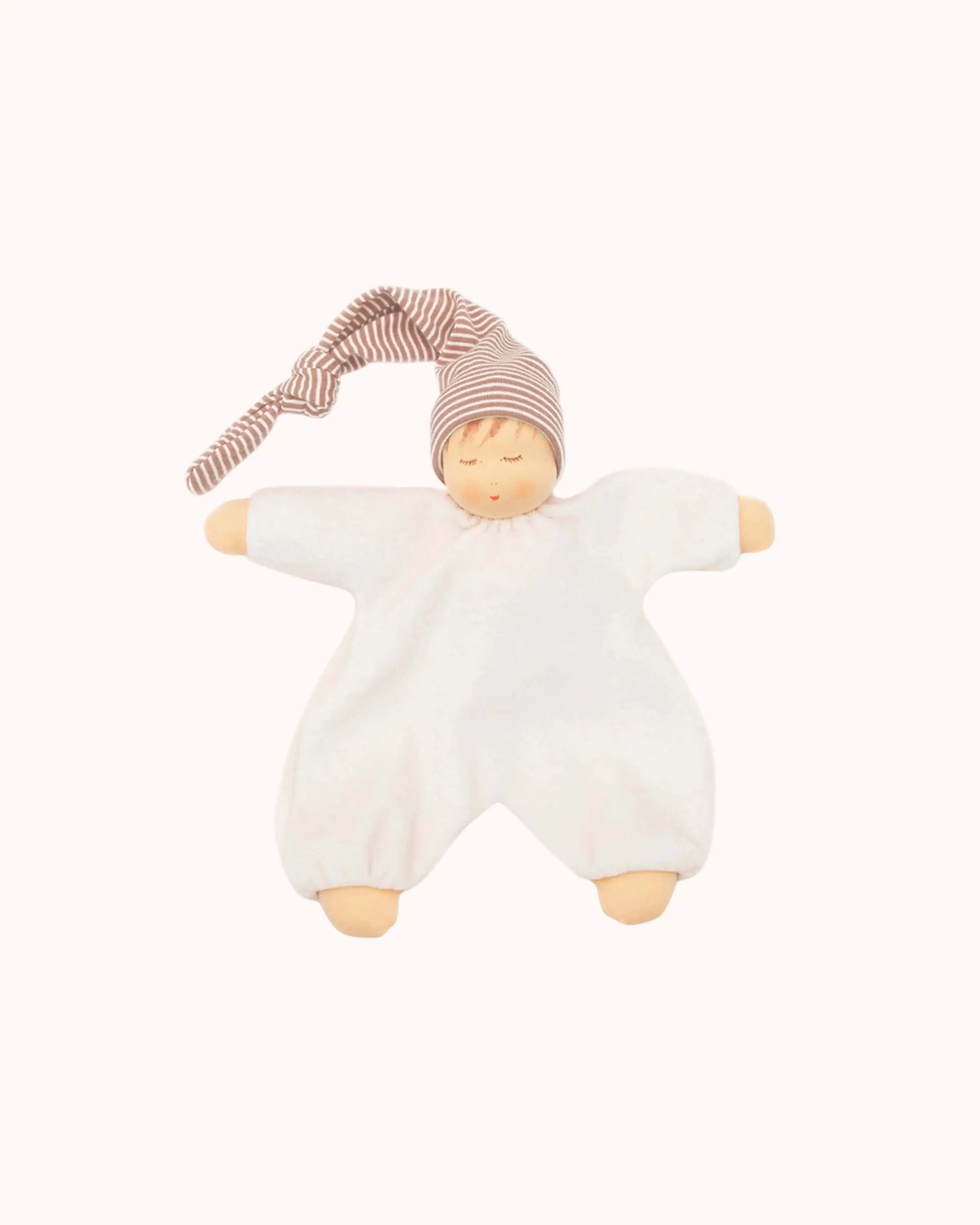 Schlafpuppe in braun