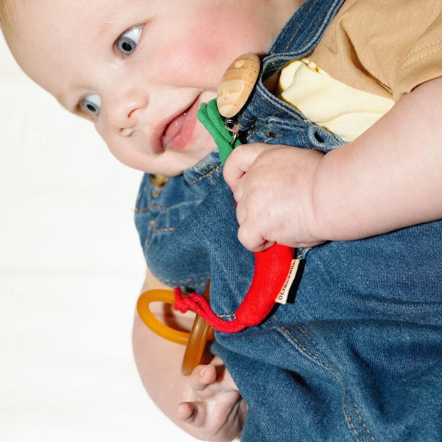 Schnullerkette Charly die Chili