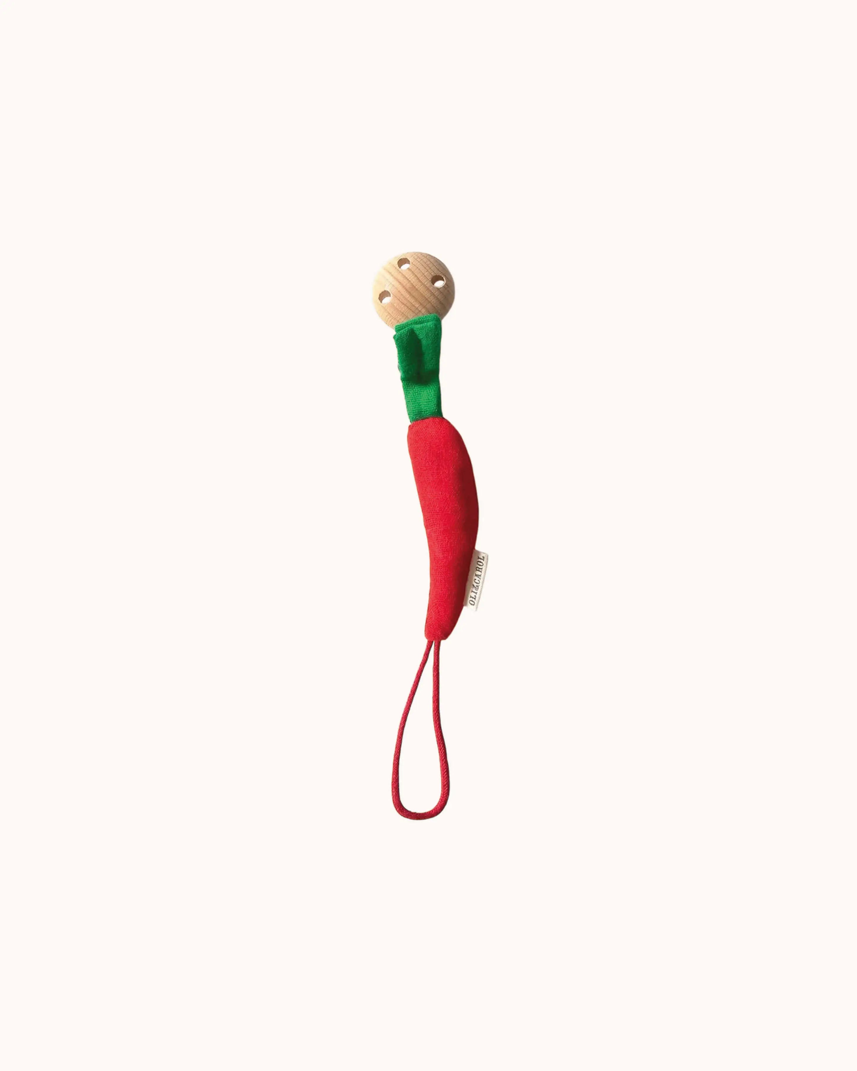 Schnullerkette Charly die Chili
