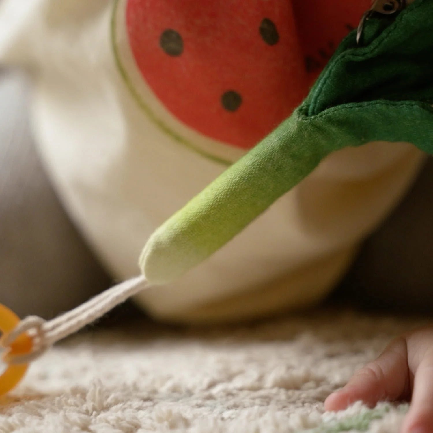 Pacifier Strap Luke the Leek