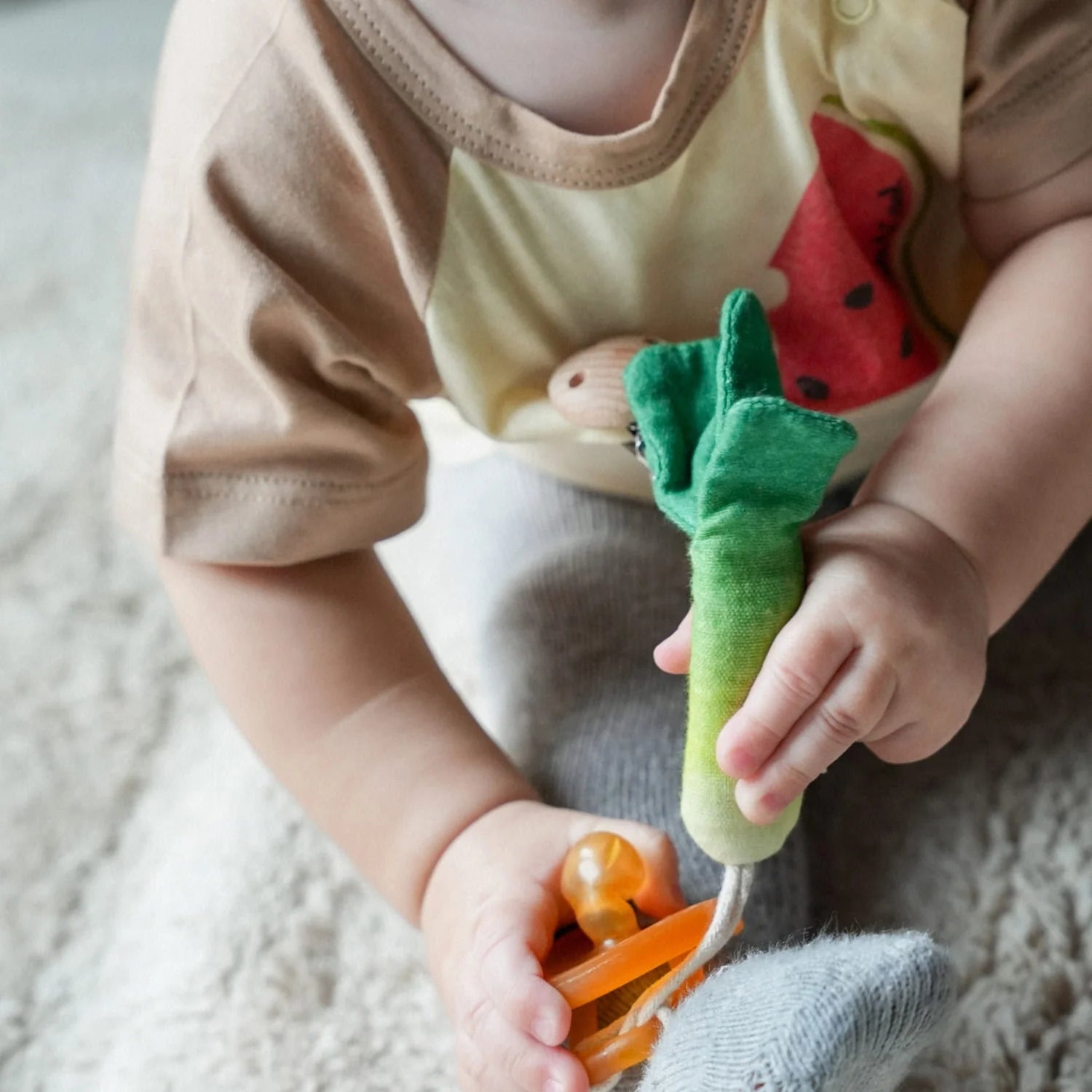 Pacifier Strap Luke the Leek