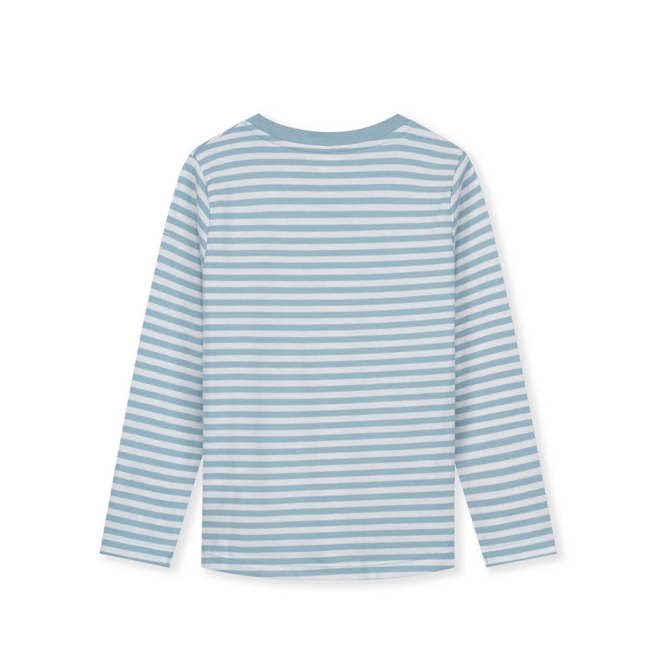 Langärmliges T-Shirt in sky/off-white