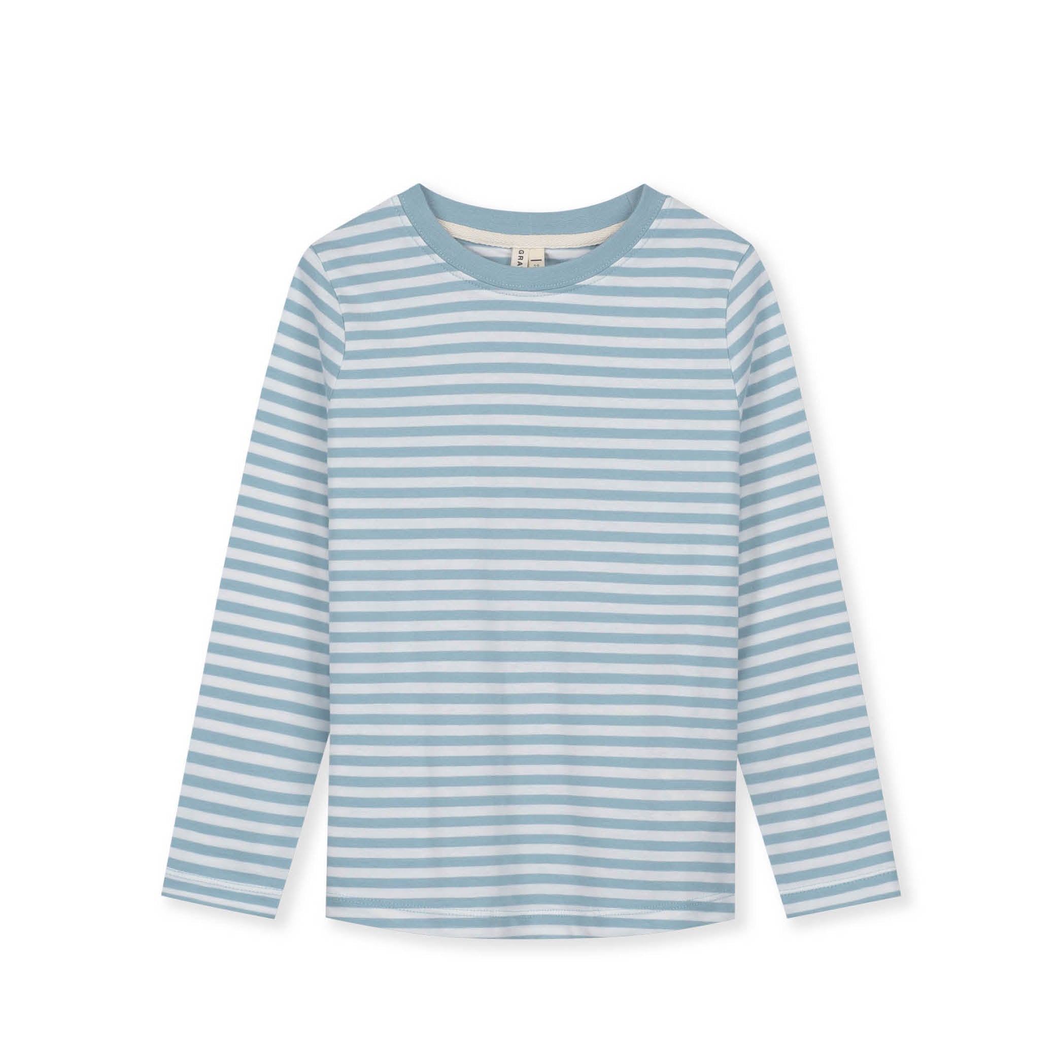 Langärmliges T-Shirt in sky/off-white