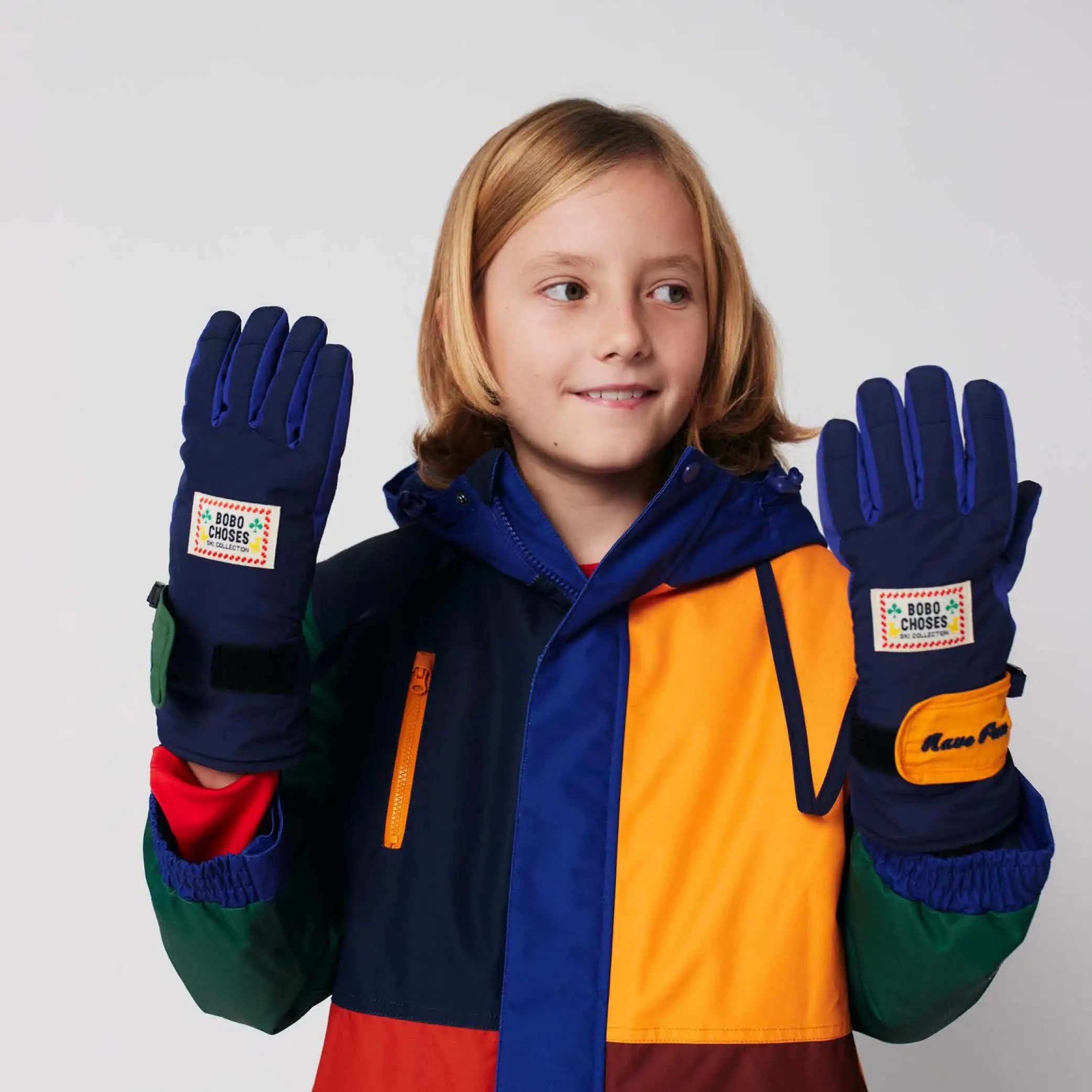Ski Handschuhe in blau