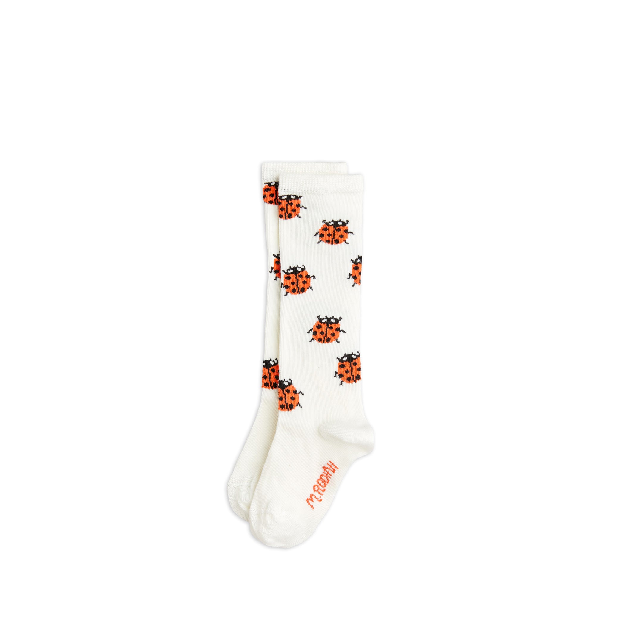 Kniehohe Socken Marienkäfer