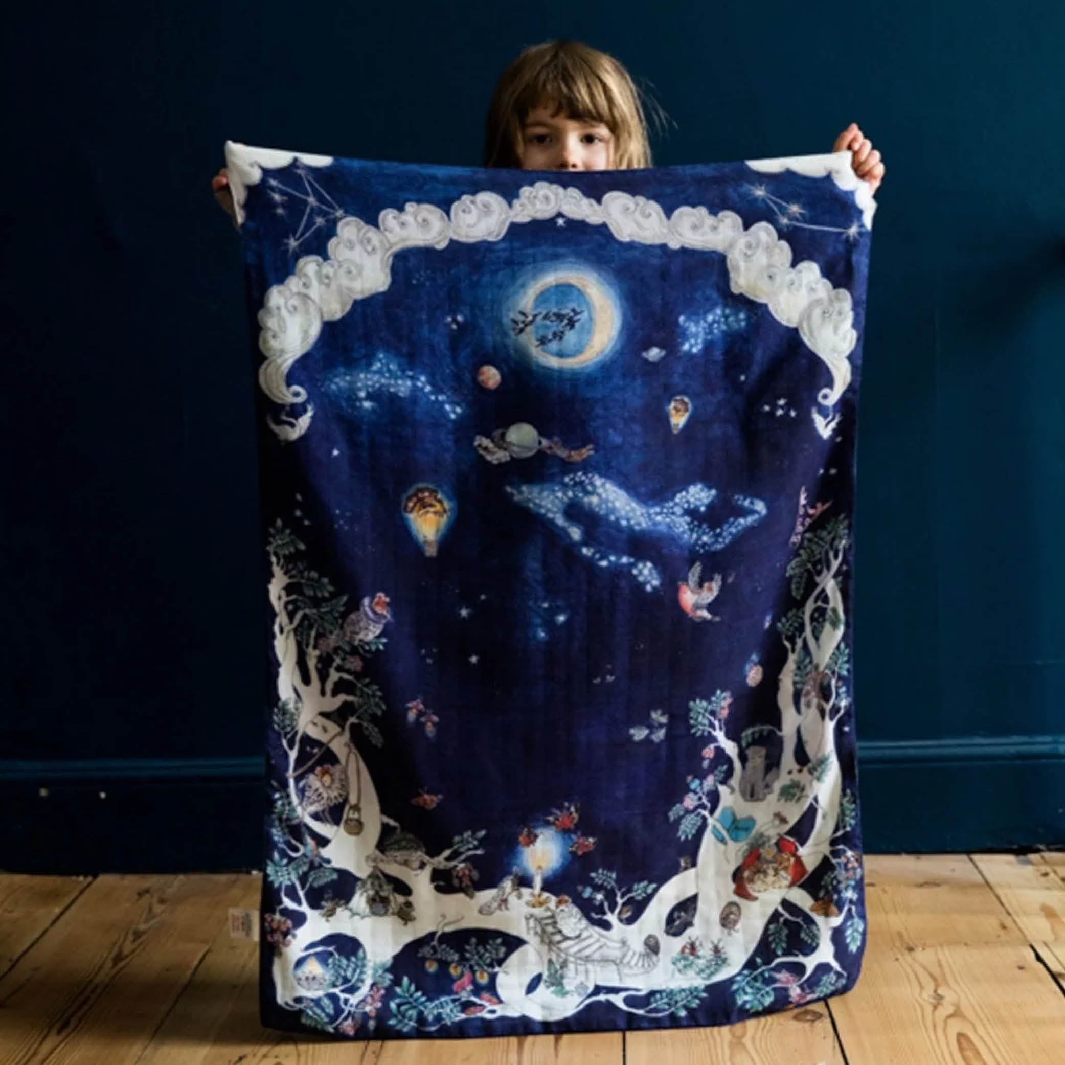 Reversible Baby Muslin Space Above The Ground
