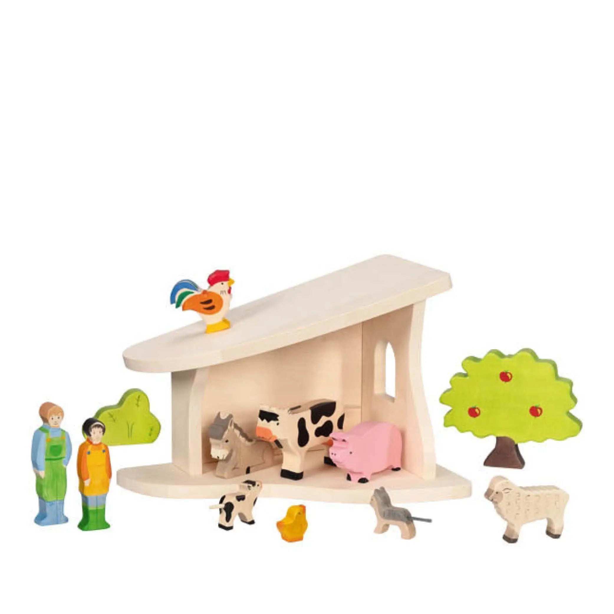 Stable & Nativity Scene