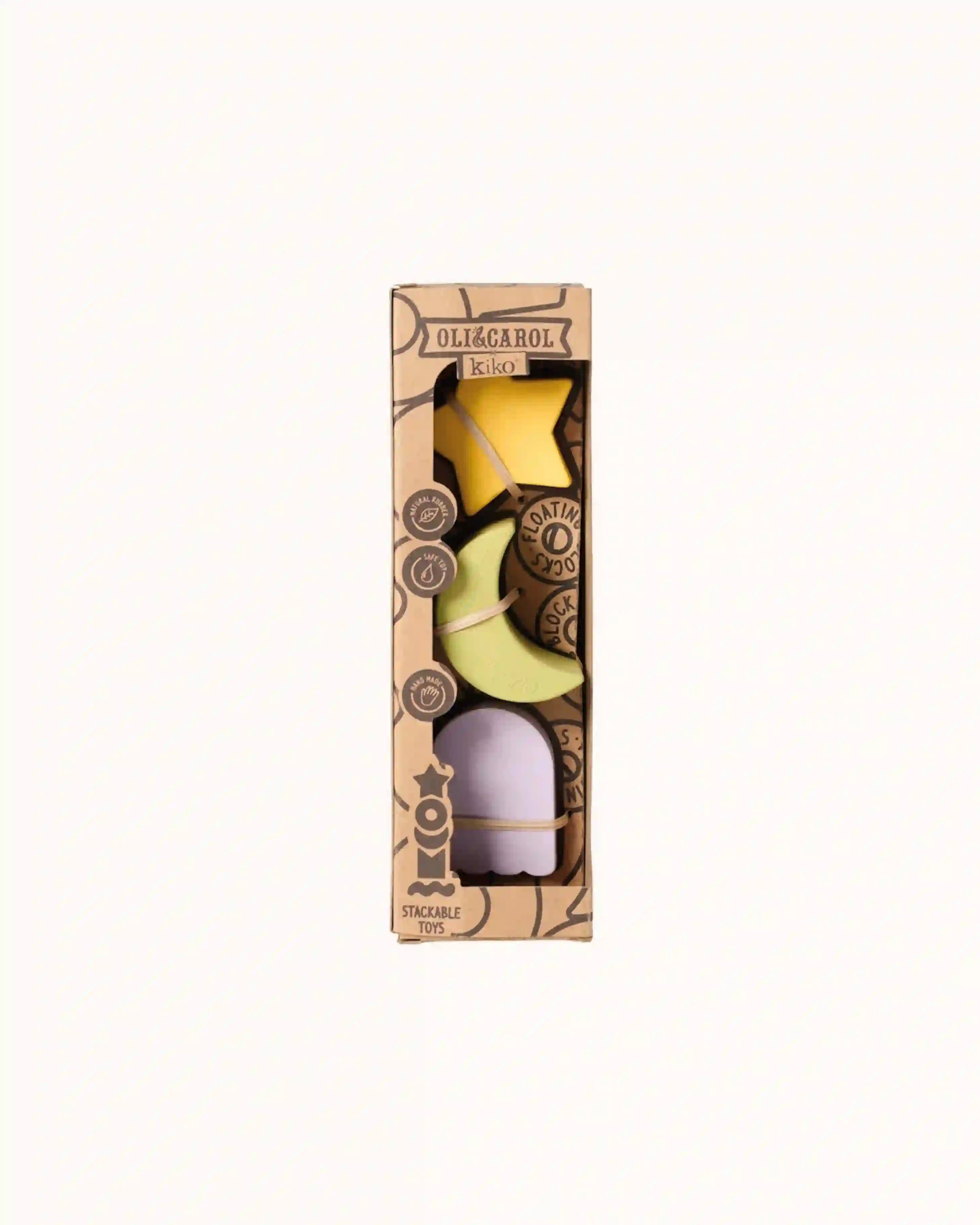 Geometrische Formen Stapelblöcke Stern