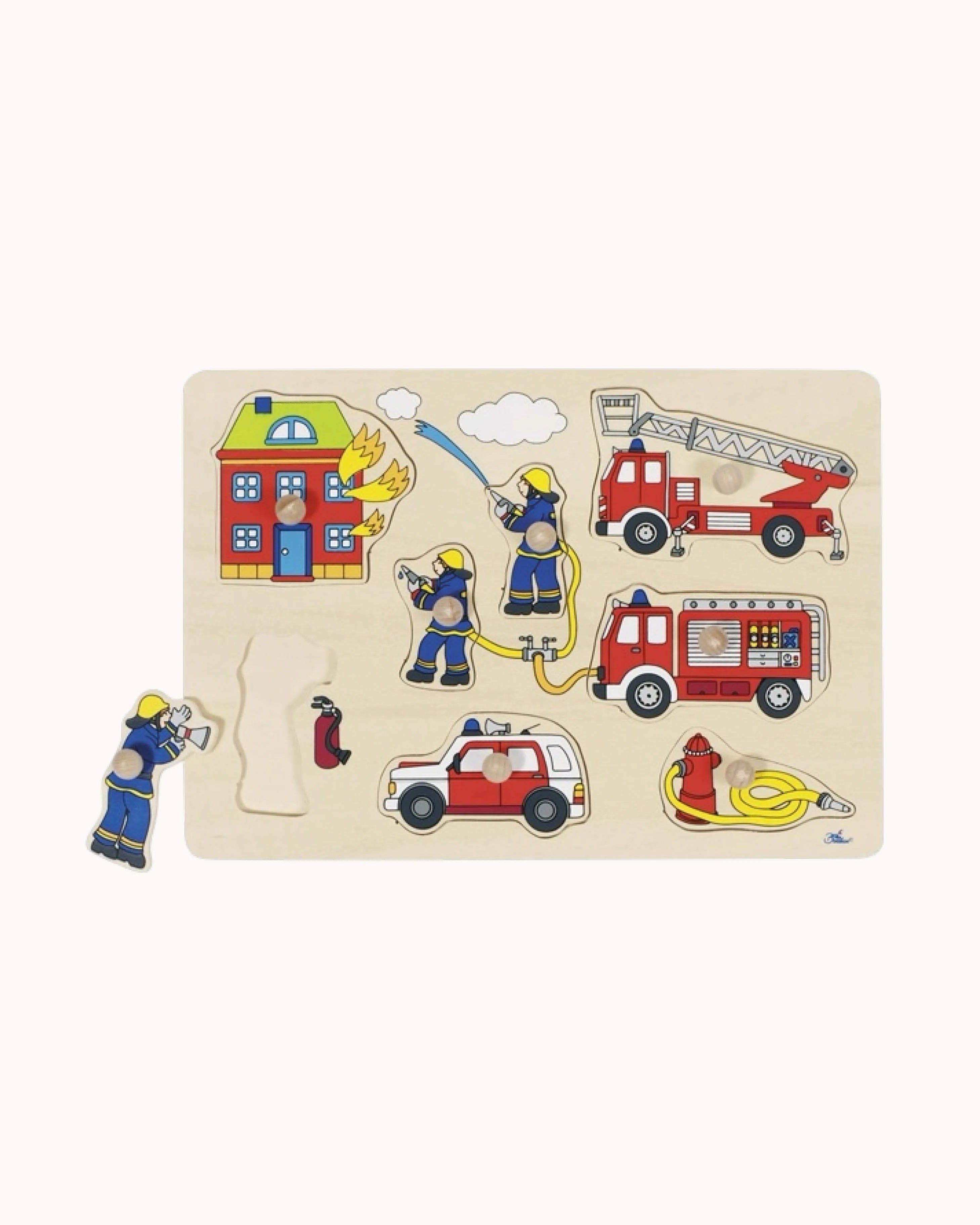 Steckpuzzle Feuerwehr