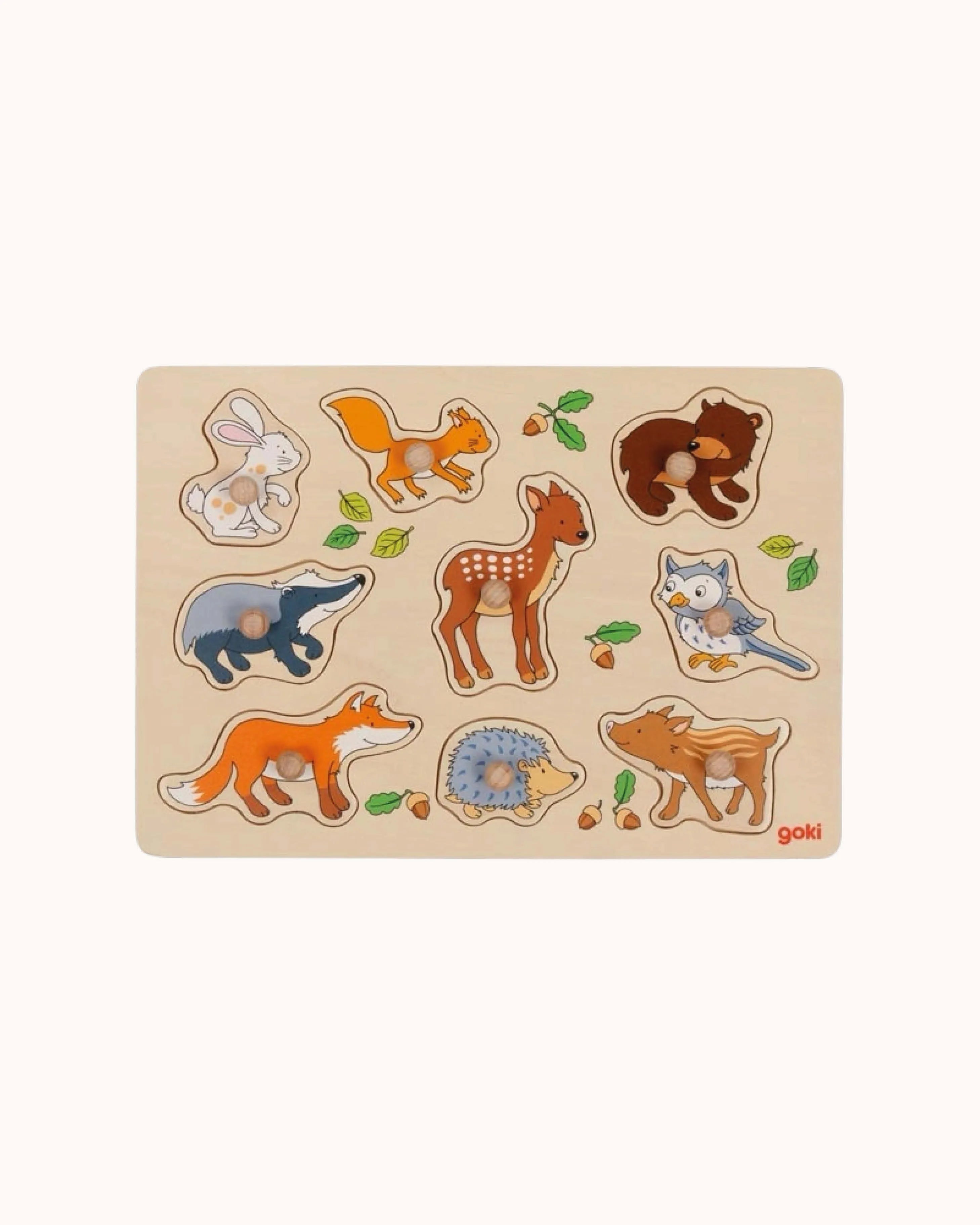 Steckpuzzle Waldtiere