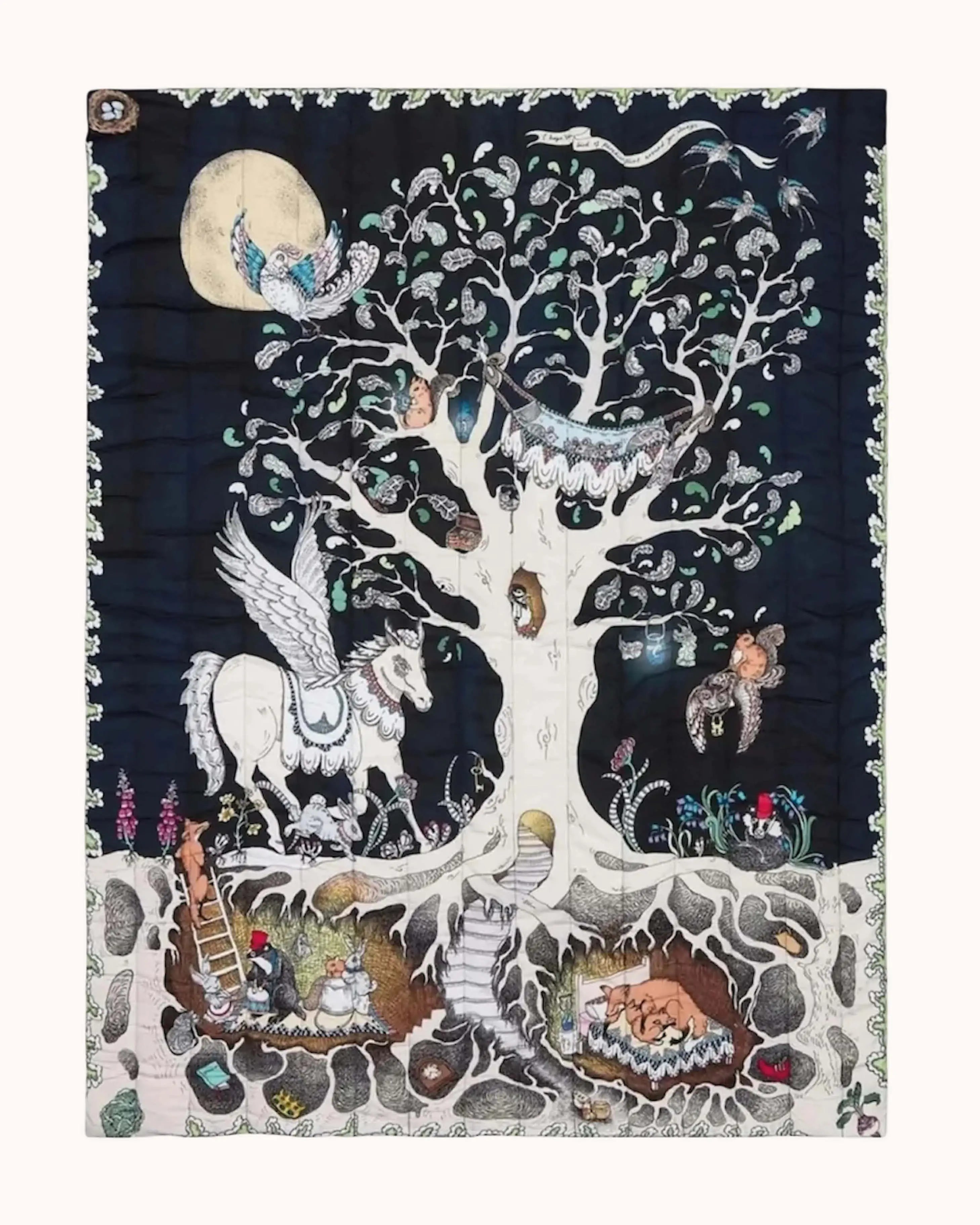Wendbare Steppdecke Enchanted Forest