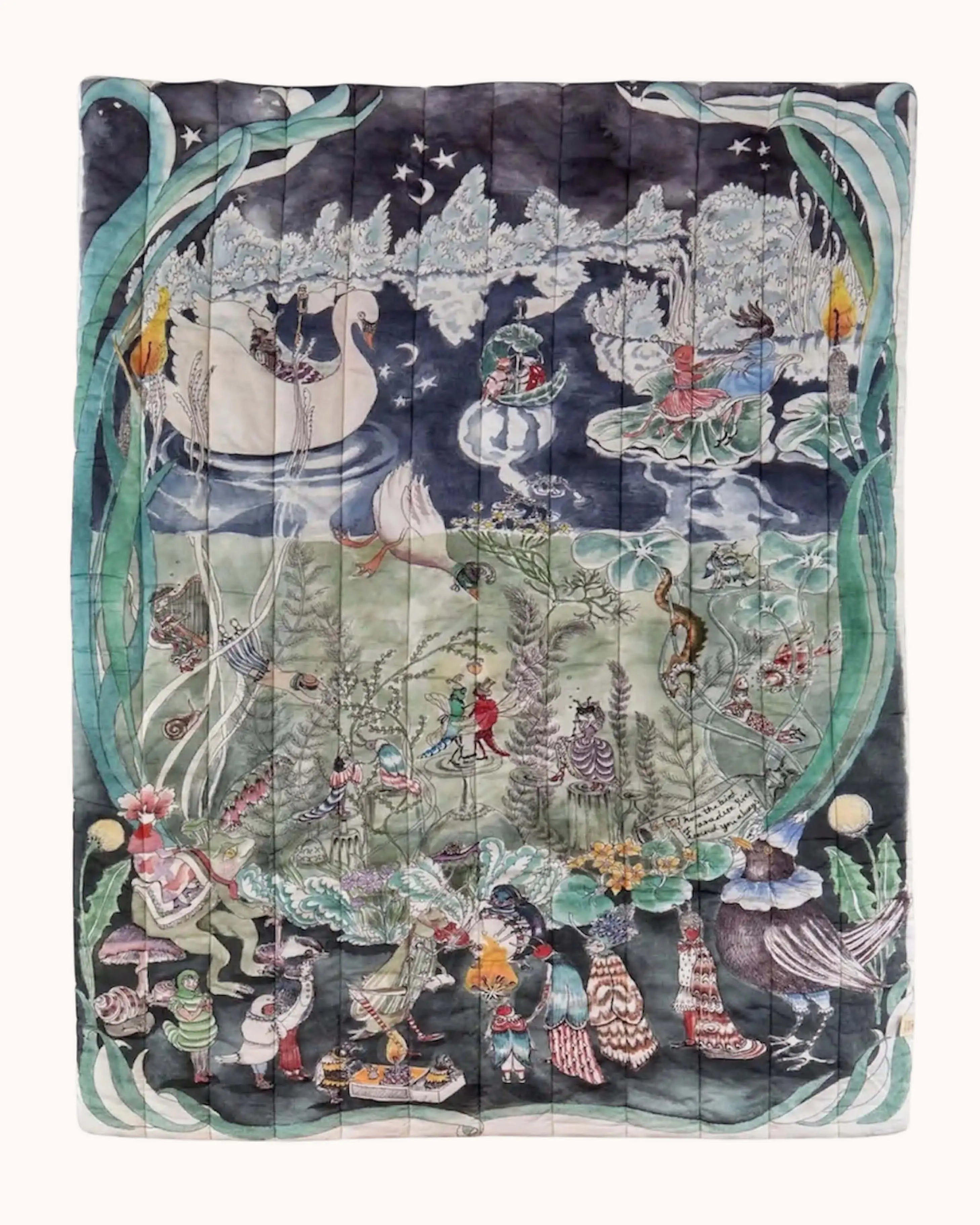 Wendbare Steppdecke The Pond Dance