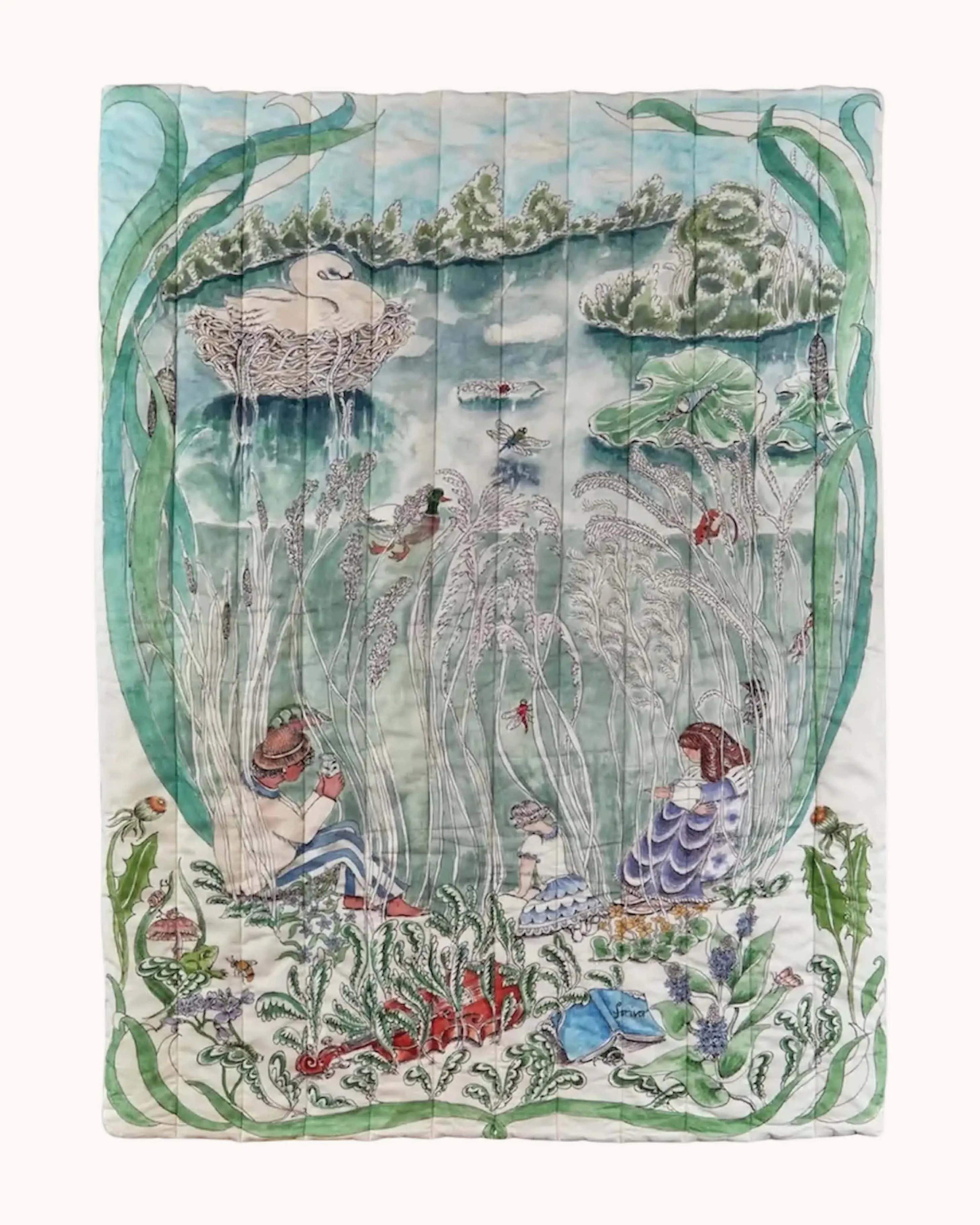 Wendbare Steppdecke The Pond Dance