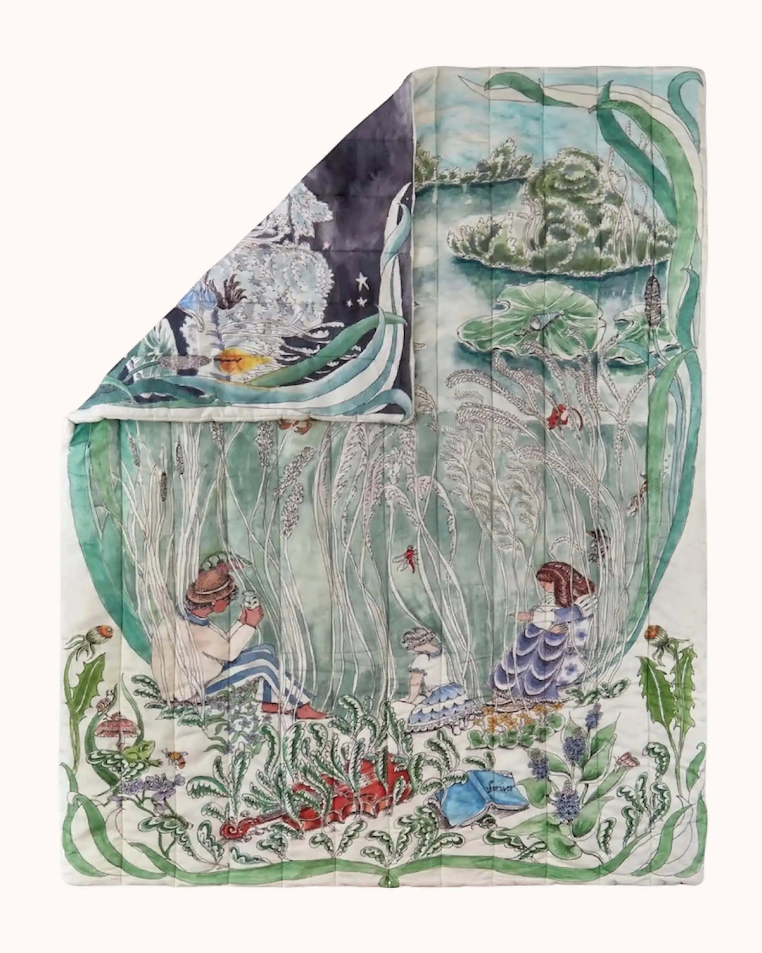 Wendbare Steppdecke The Pond Dance